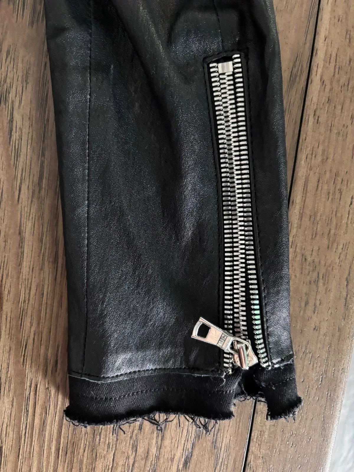 Rta Blouses RtA Lambskin Top Black