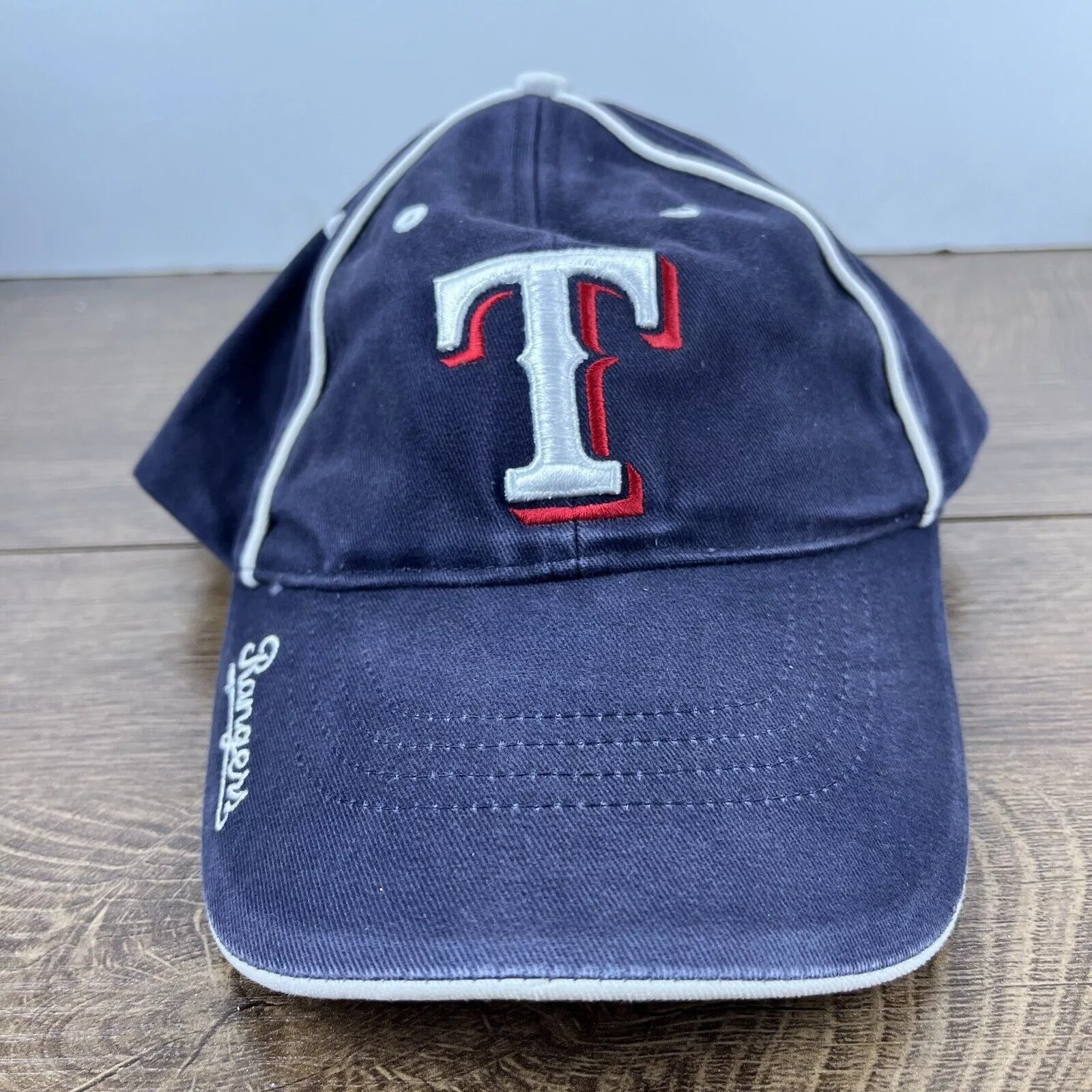Other Hats Other Texas Rangers MLB Hat Rangers Blue Hat Adjustable Blue Adult