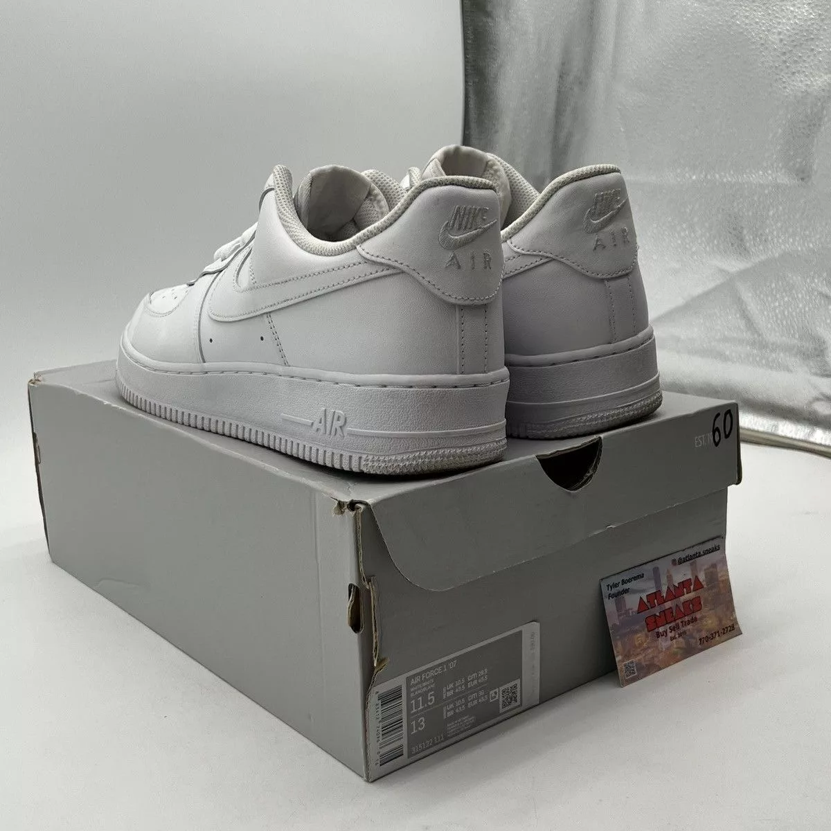 Nike Low Top Sneakers Nike Air Force 1 07 white