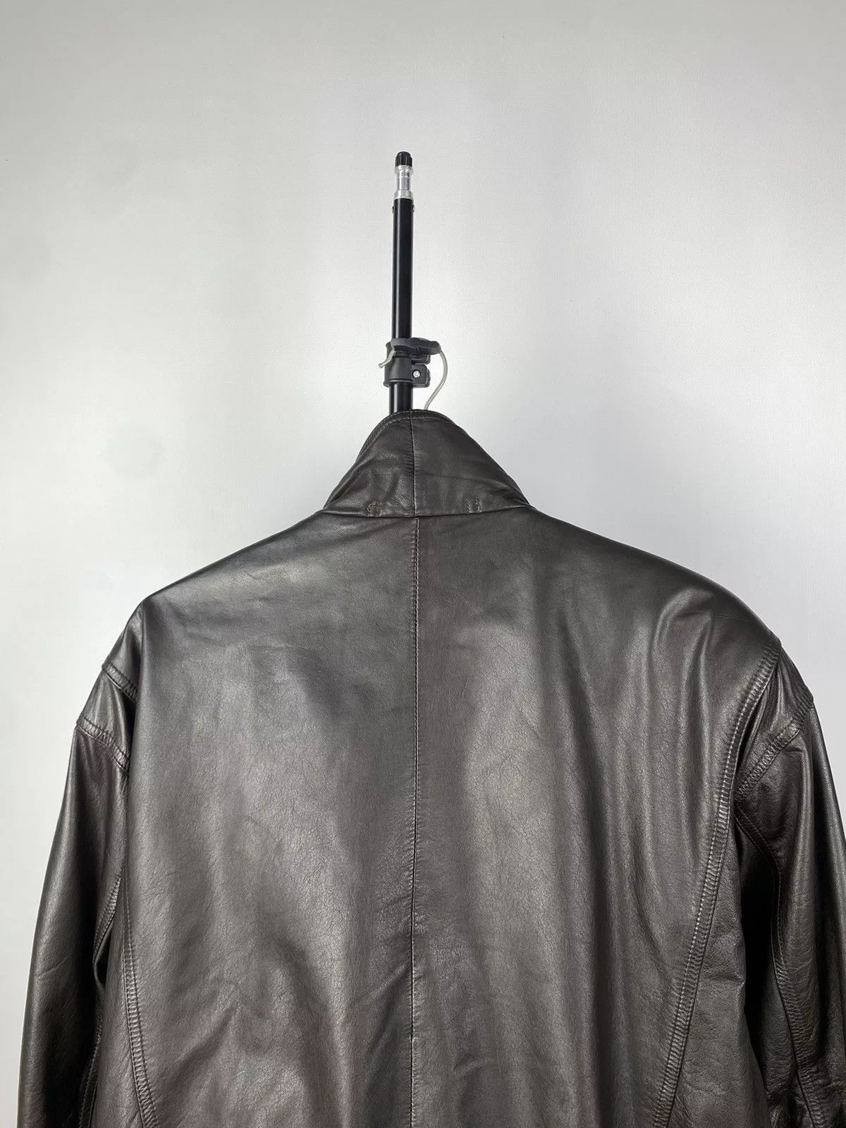 Vintage Leather Jackets Vintage Leather Jacket Genuine Leahter bomber Moto Oldmoney Brown Avant-Garde