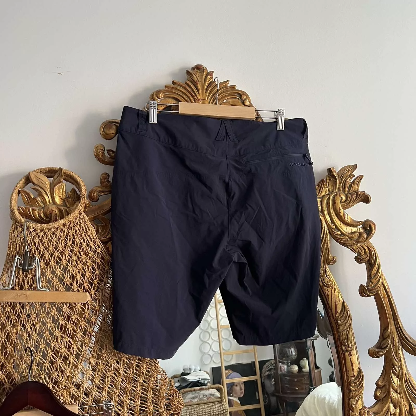 MAMMUT Shorts Cargo Outdoor Sz 42 Blue Gorpcore