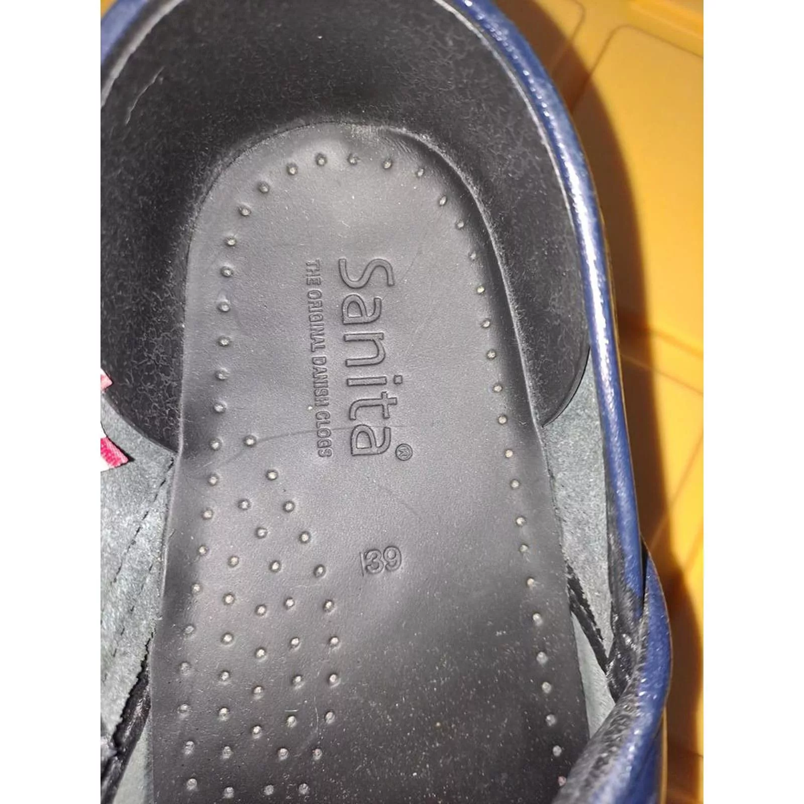 Other Mules Other Sanita Black Snowflake Clog/Mule Size 39‎