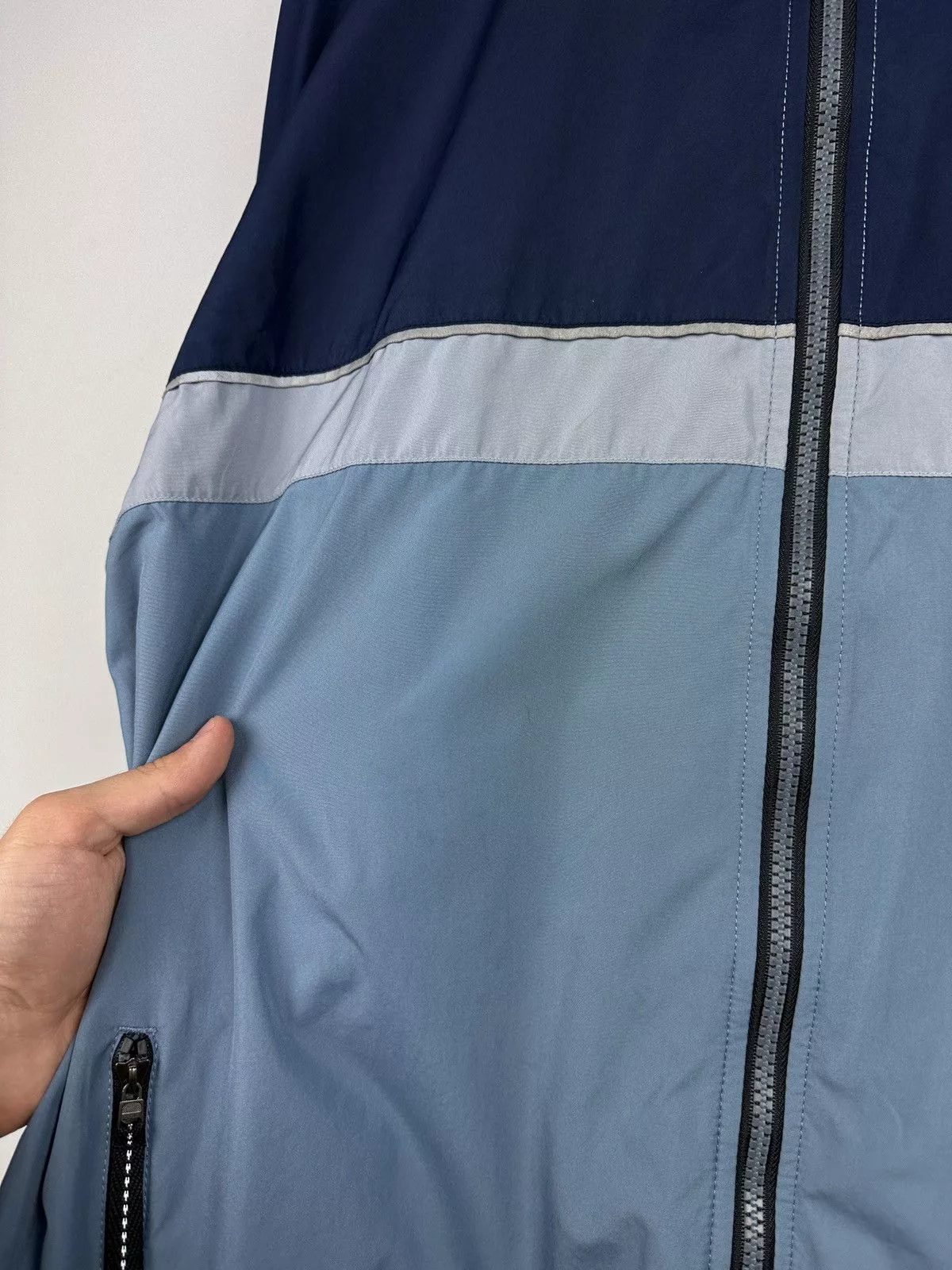 Nike Light Jackets Vintage 90’s Nike Y2K Light Jacket Blue Streetwear