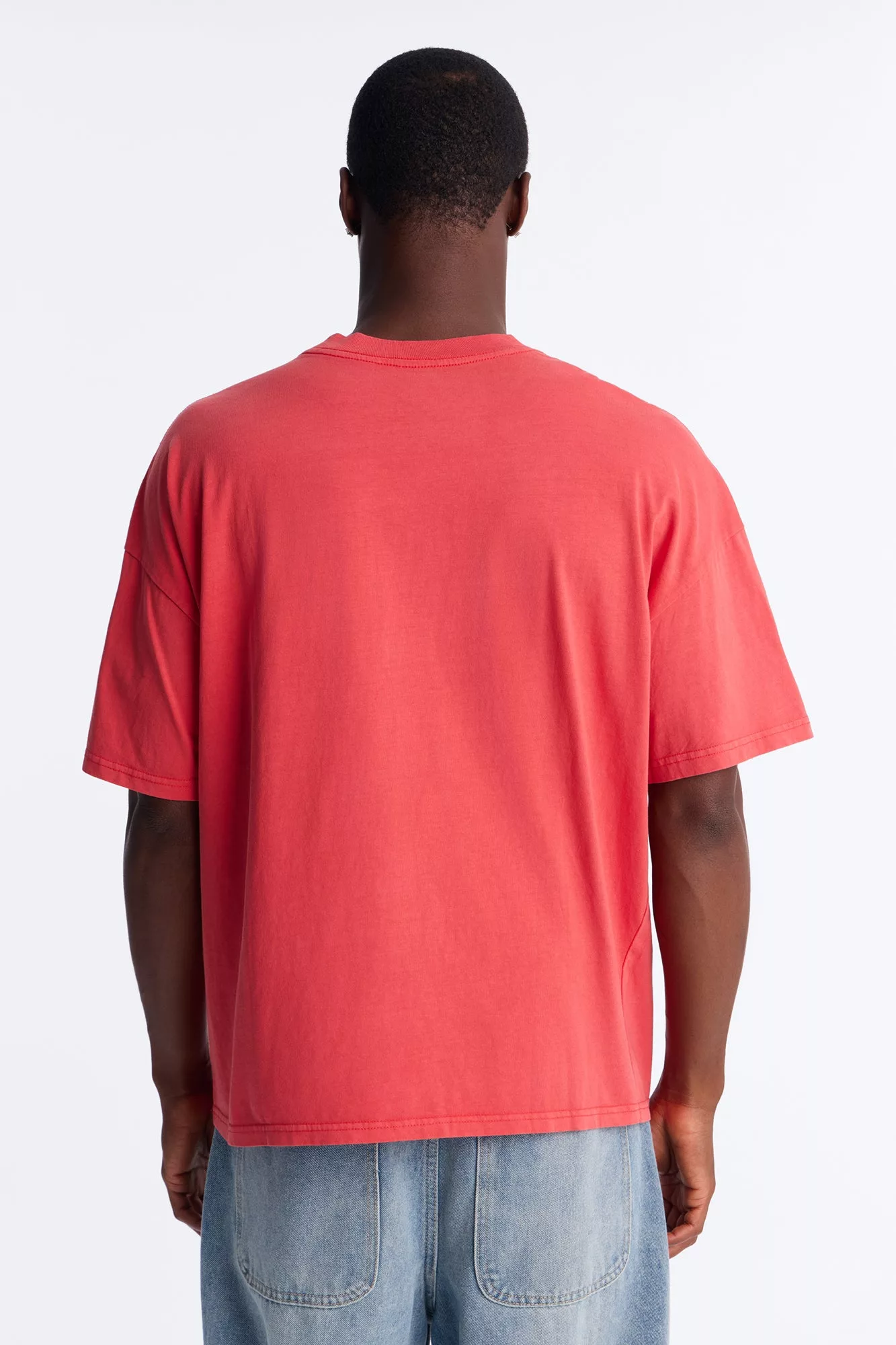 LA Athletics Team 99 Oversized Short Sleeve Tee - Red