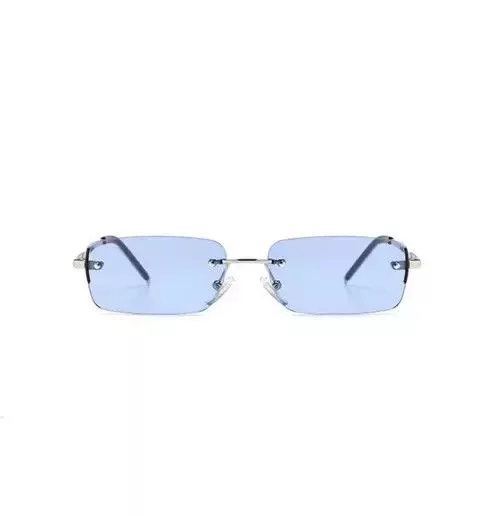 Other Sunglasses Rimless Blue Vintage