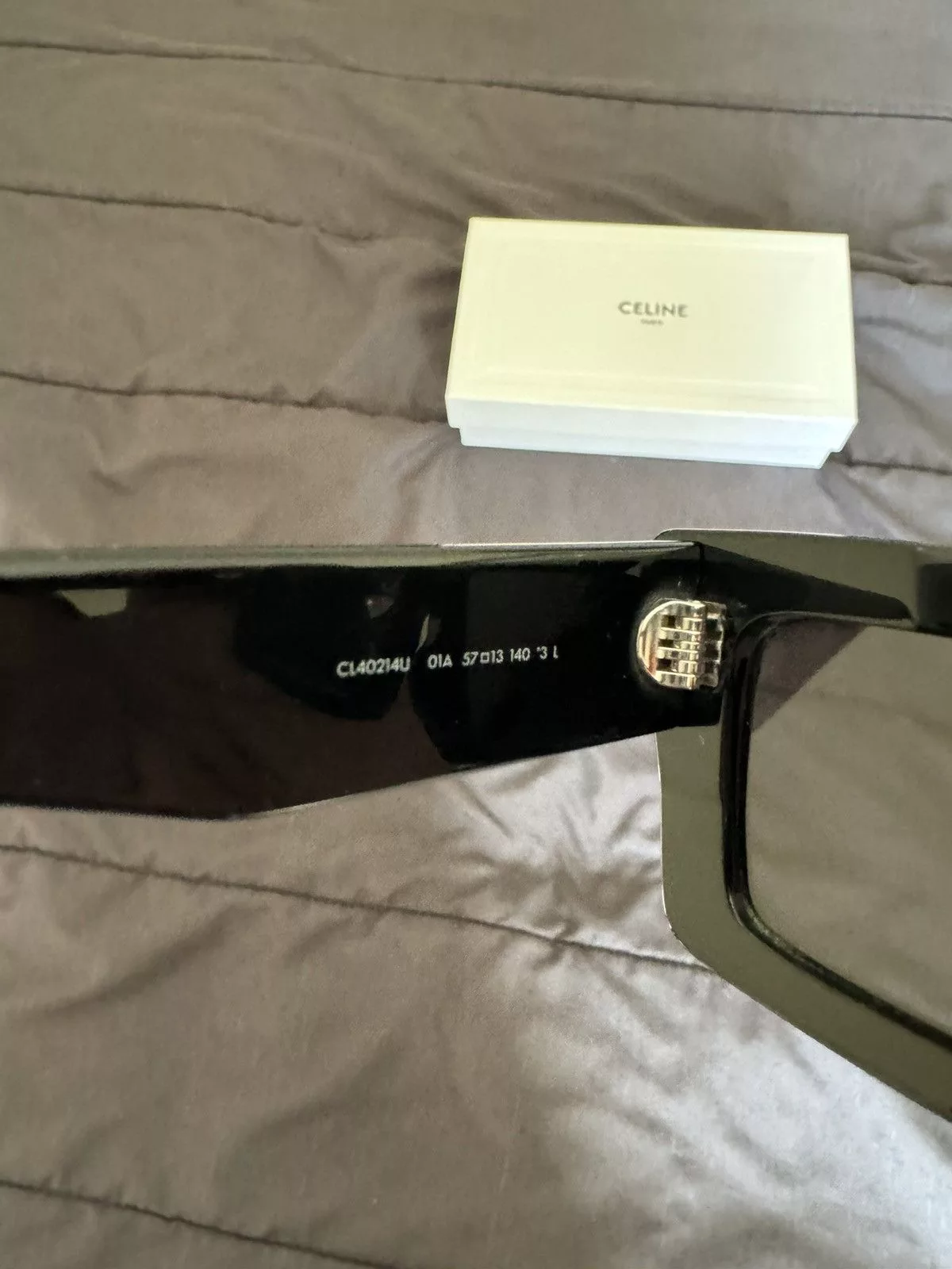Chanel Glasses Chanel Rectangular 56MM Shades Black