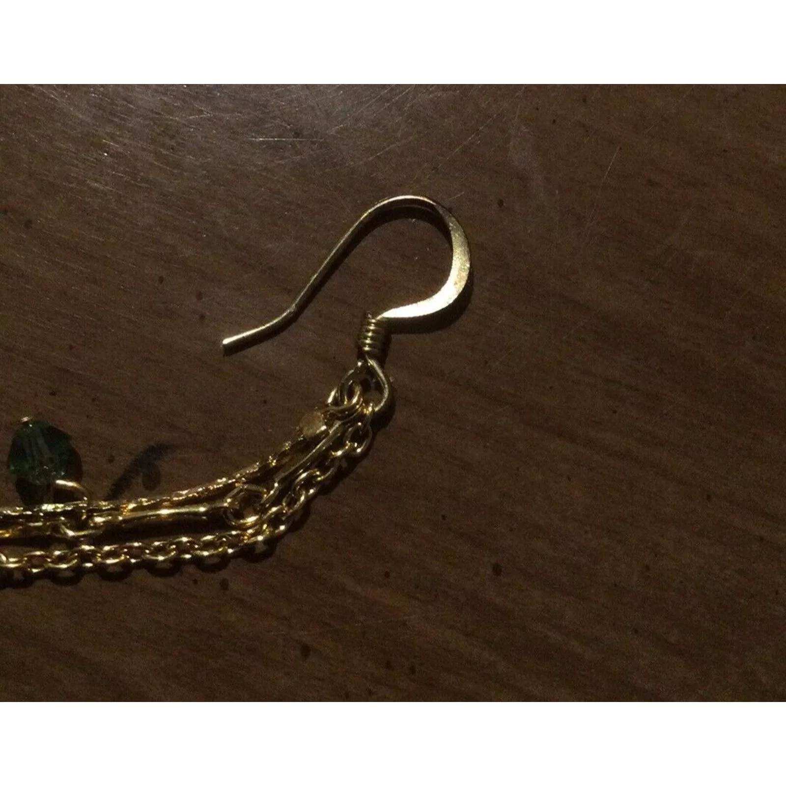 Other Earrings Other Dangle/Drop Beaded Pierced Earrings Gold