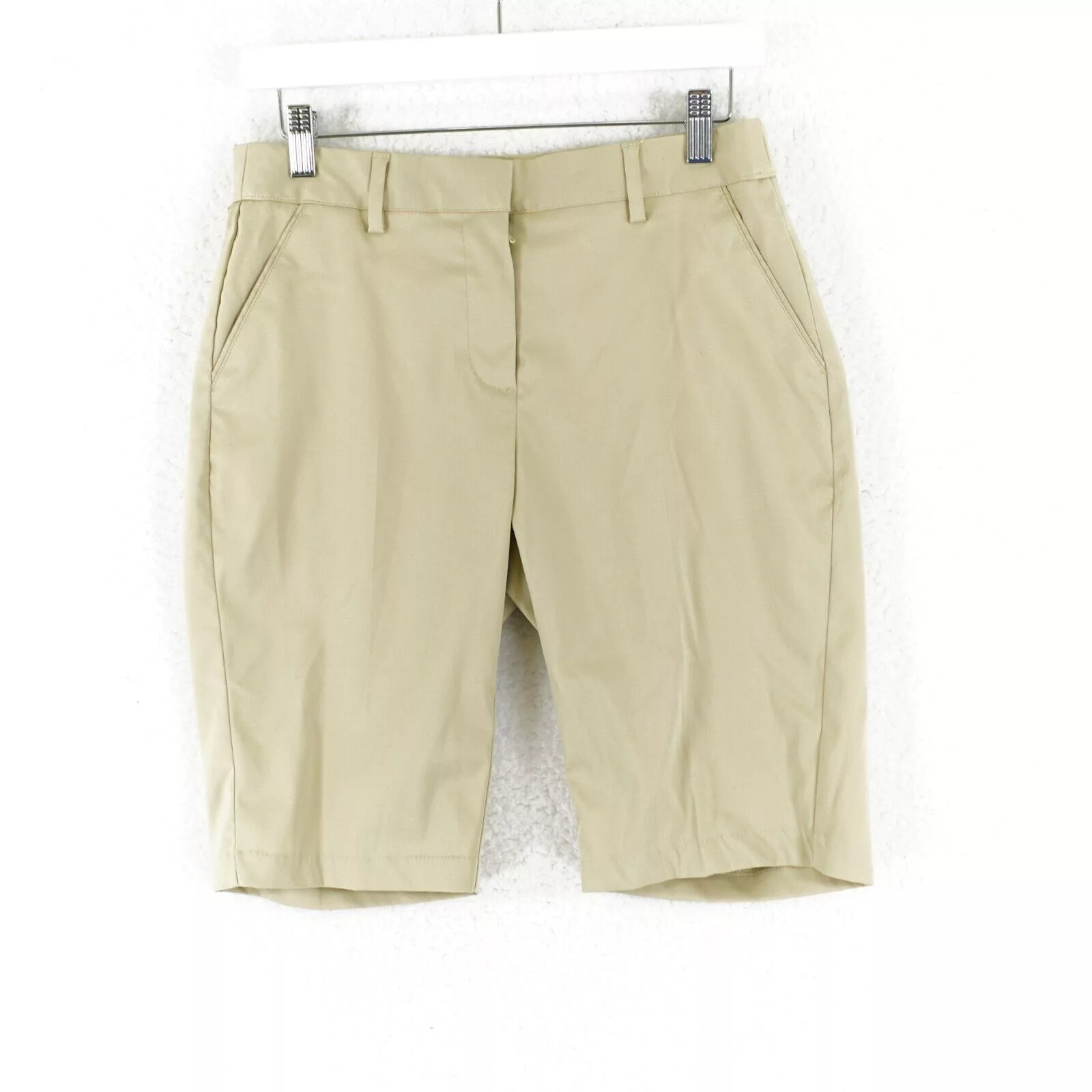 Greg Norman Shorts Greg Norman Size 4 Bermuda Shorts Tan Mid Rise 29/11 Polyest Brown