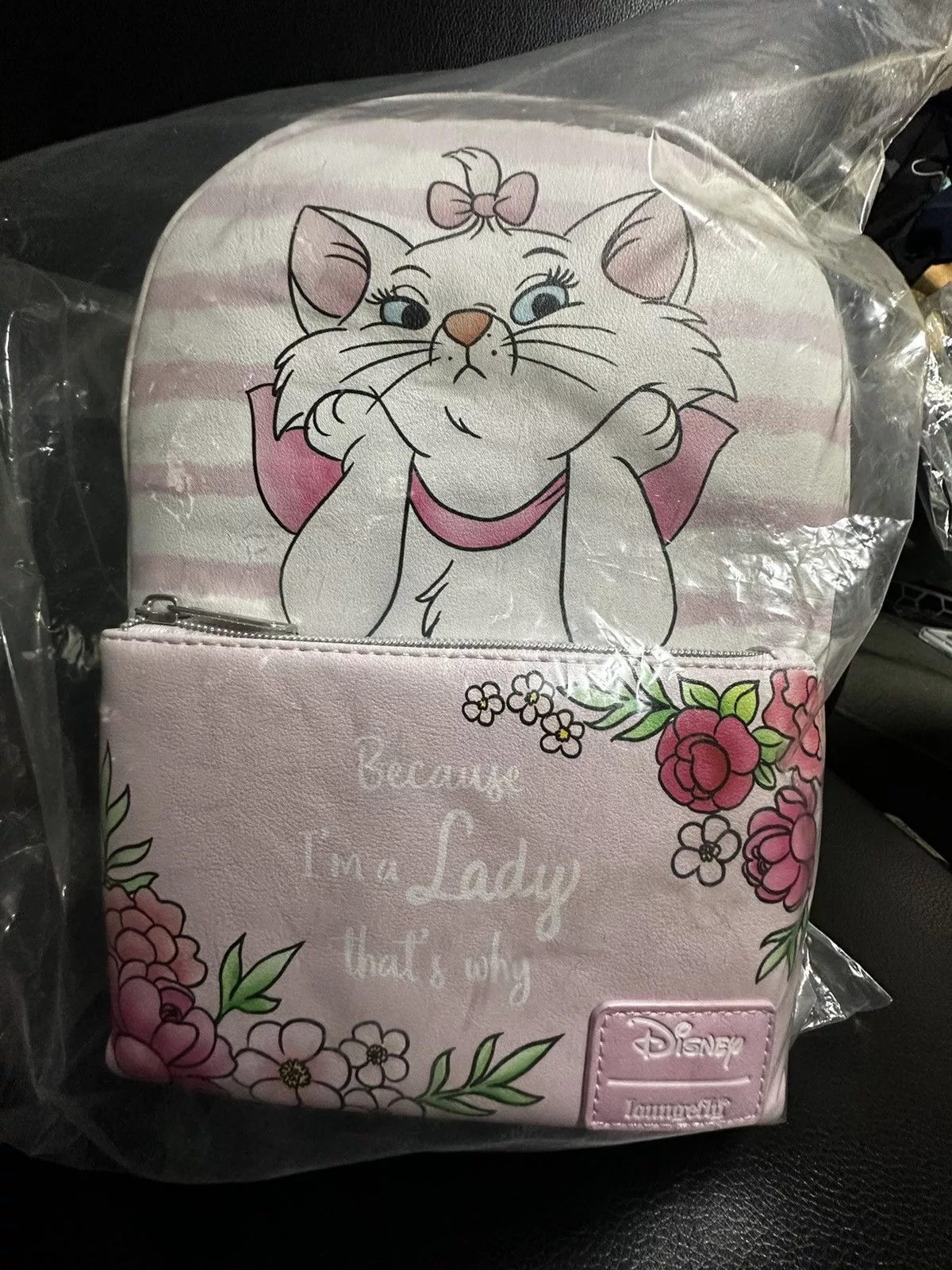Disney Backpacks Disney Marie Cat Aristocrats Mini Backpack White