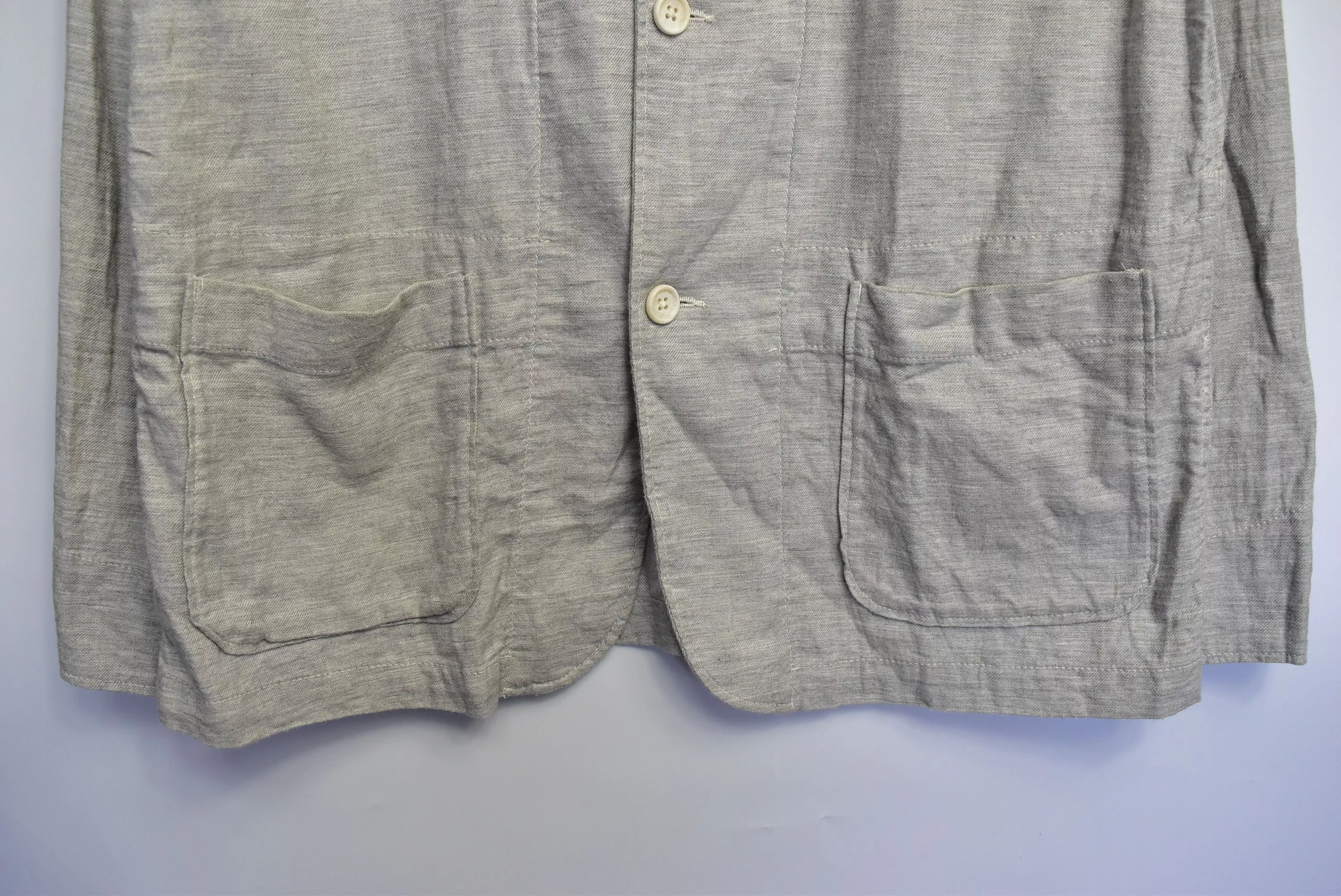 Engineered Garments Light Jackets ENGINEERED GARMENTS/work pocket jacket/28742 - 836 80 Gray