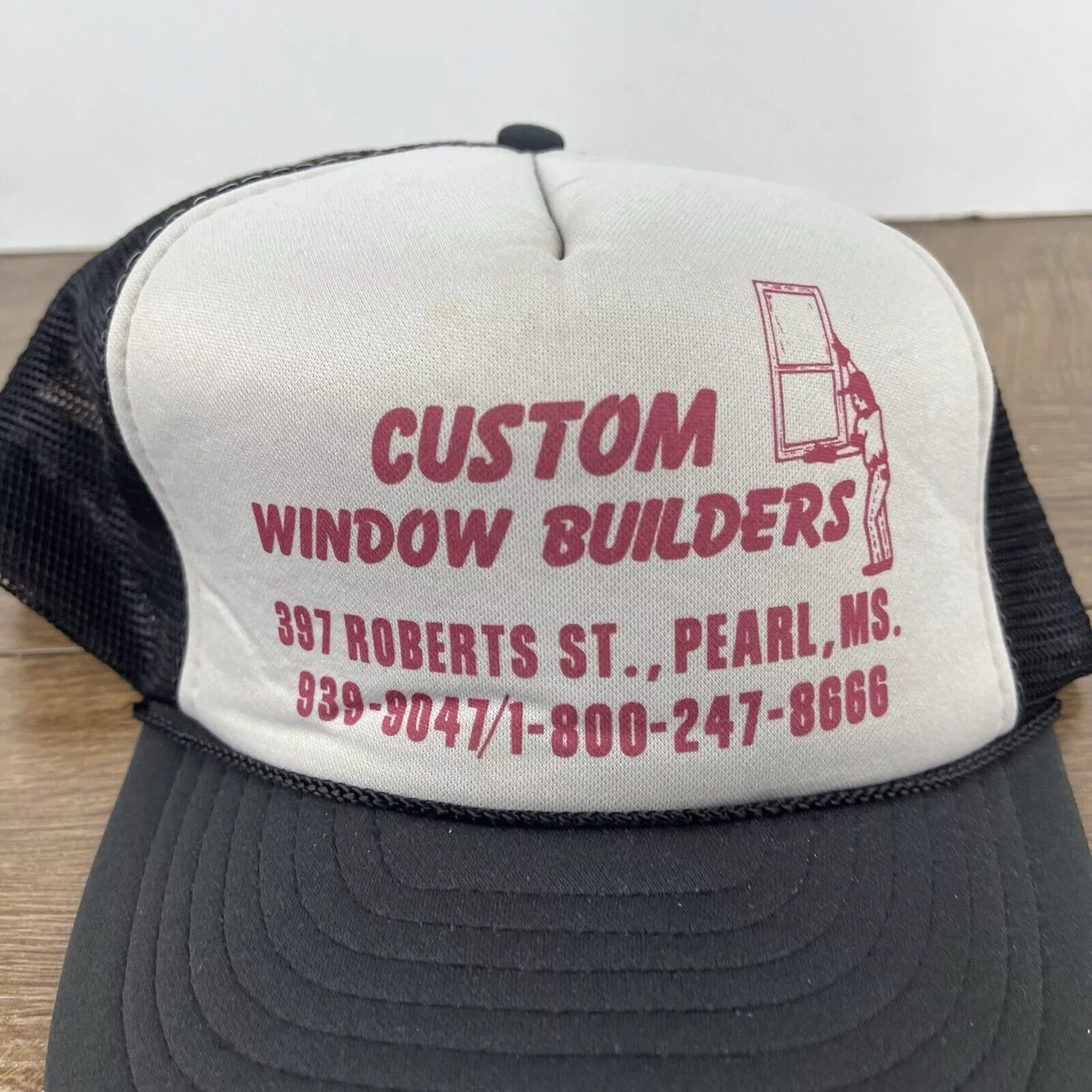 Other Hats Other Custom Window Builders Snapback Hat Black Hat Adjustable Bla