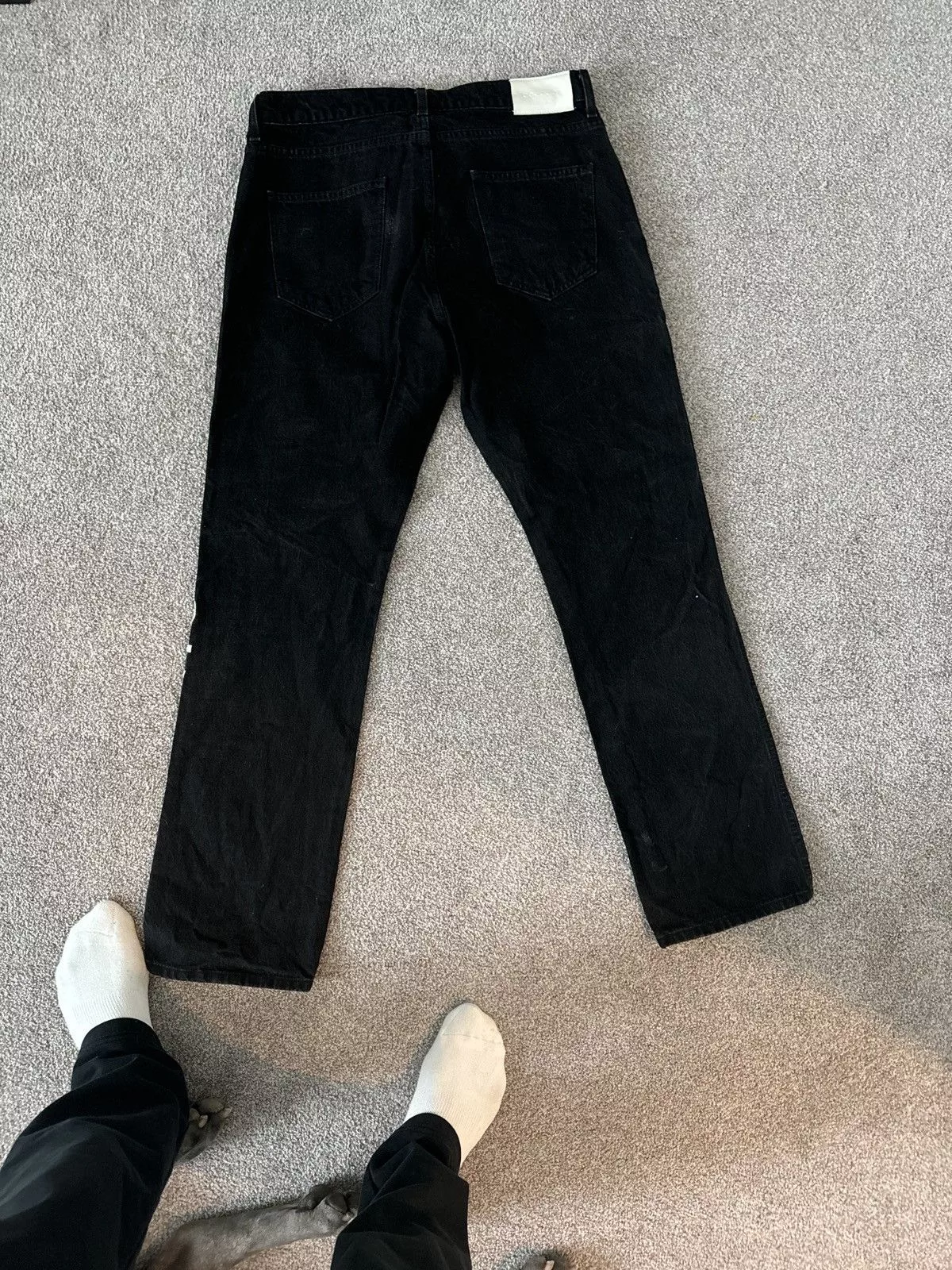 Mr. Saturday Denim Mr. Saturday Mr Saturday Straight Leg Denim Black