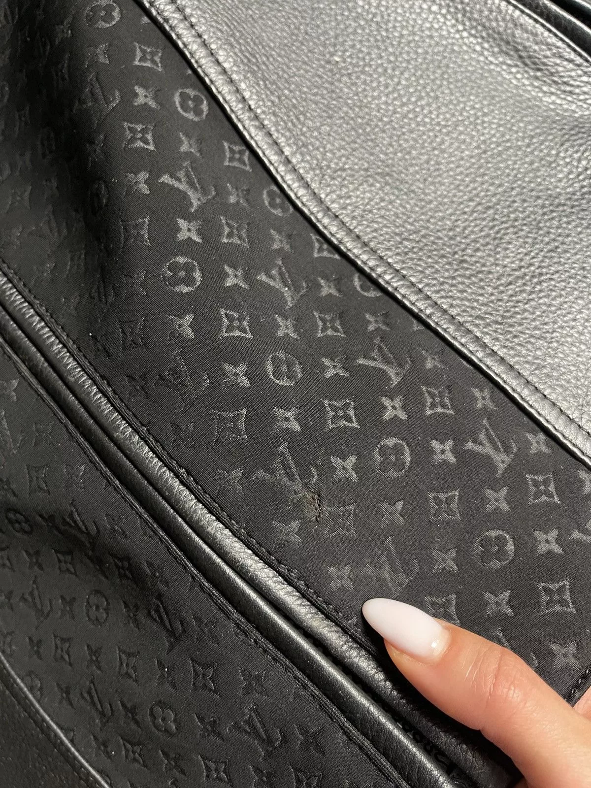 Louis Vuitton Leather Jackets Louis Vuitton Blouson Jacket Black
