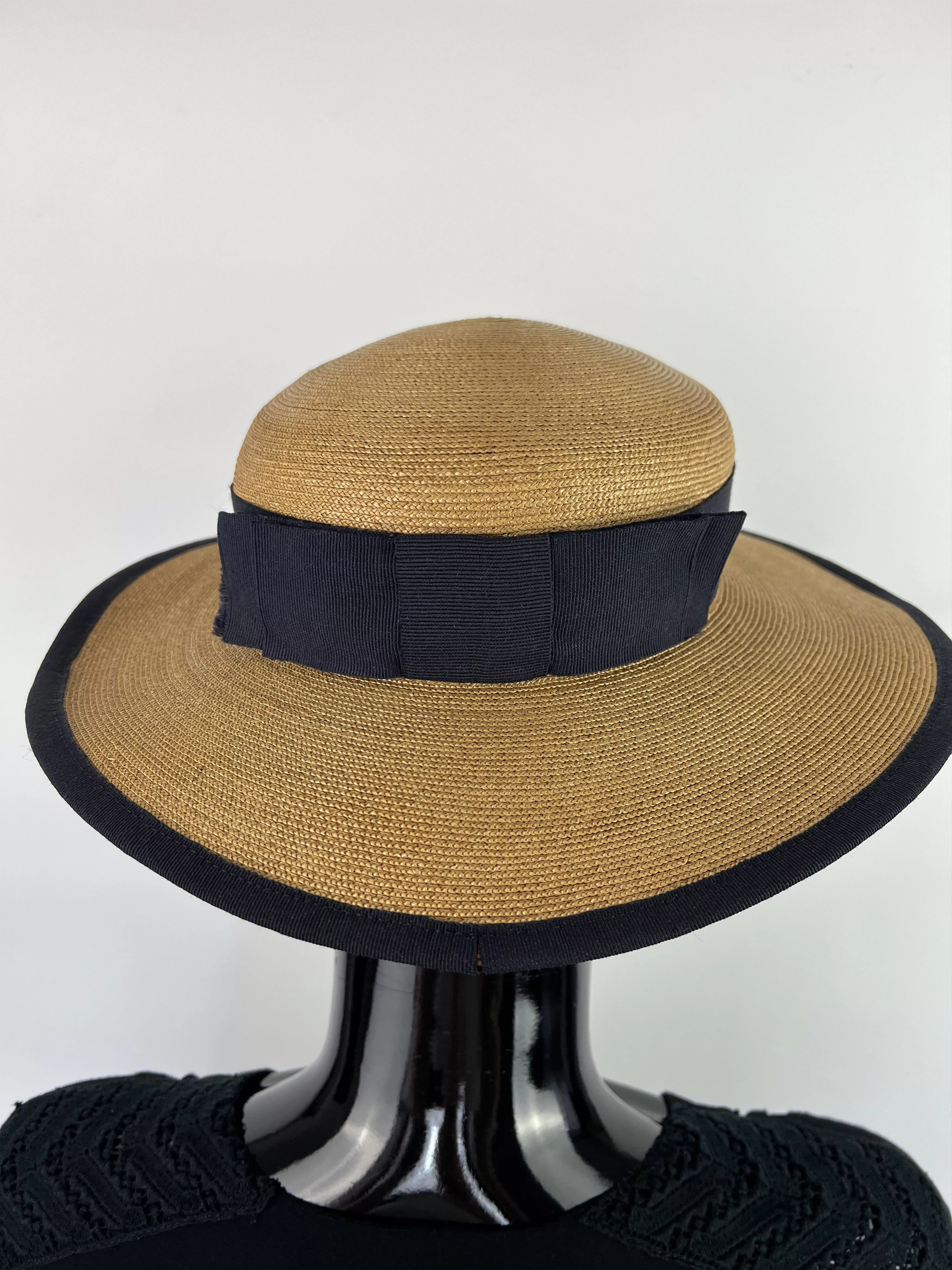 Designer Hats Designer × Vintage Marzi Firenze Straw Hat One Size Beige