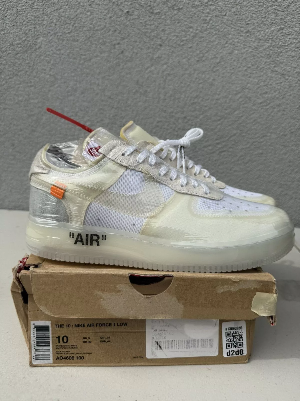 Nike Low Top Sneakers Nike × Off-White Off white Air Force 1