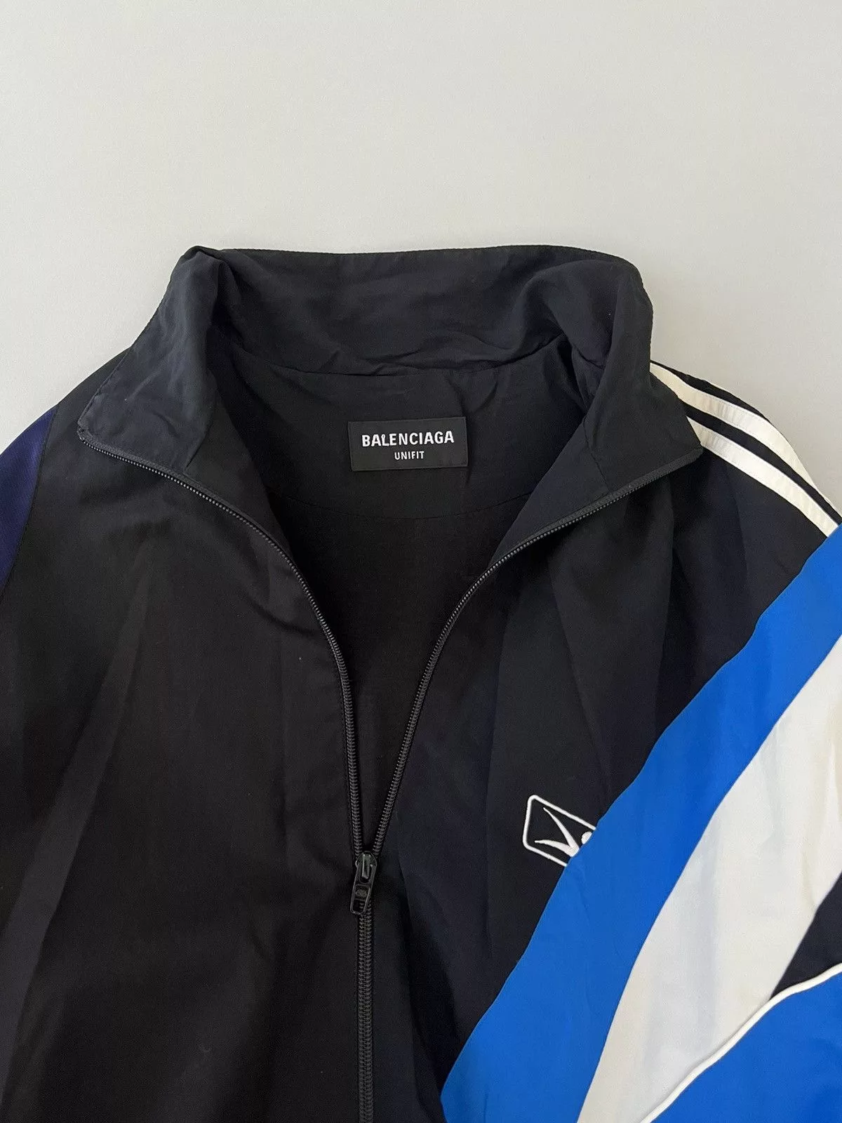 Balenciaga Light Jackets Balenciaga Split Track Suit Jacket Black