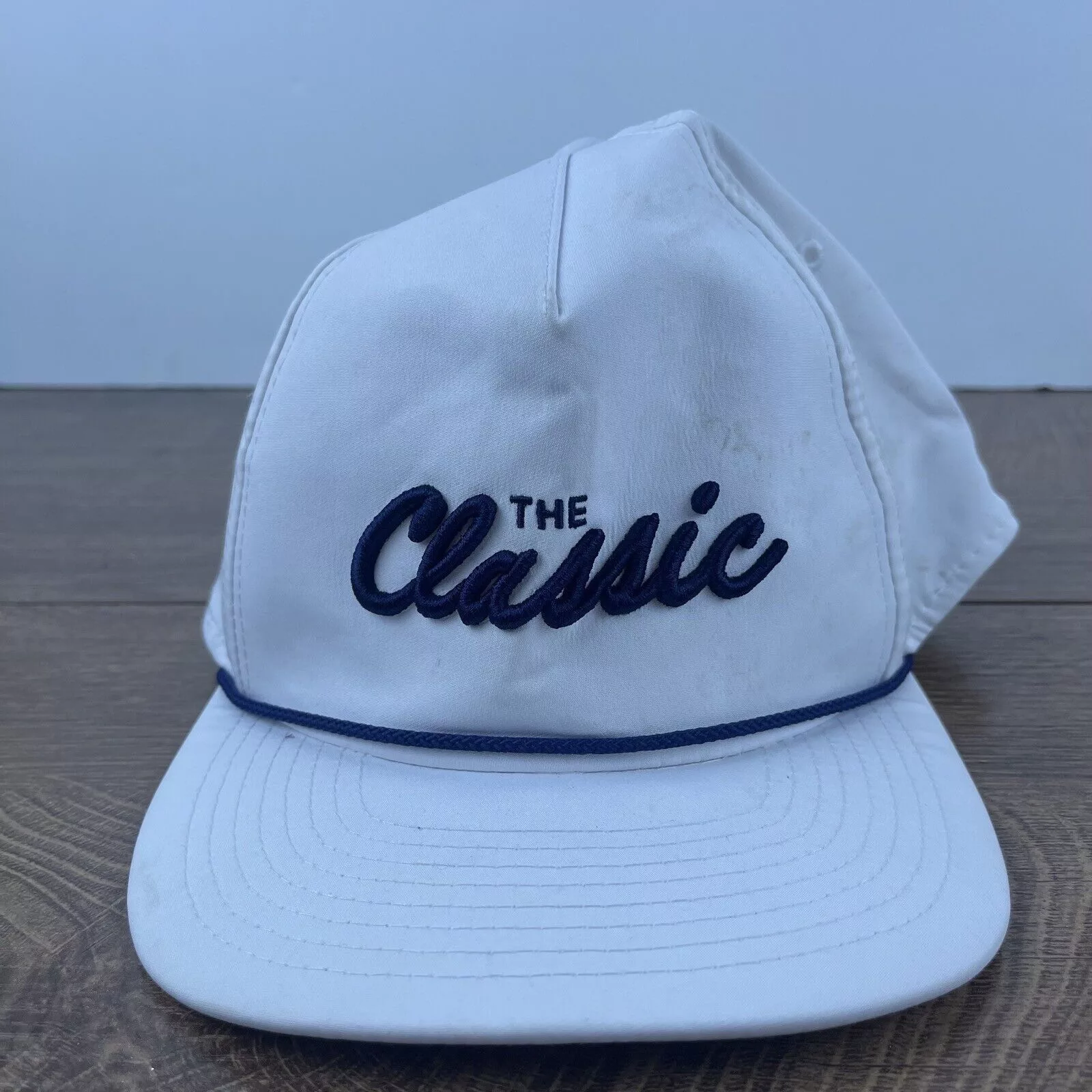 Other Hats Other The Classic Hat Classic Snapback Hat White Adjustable Hat Ad
