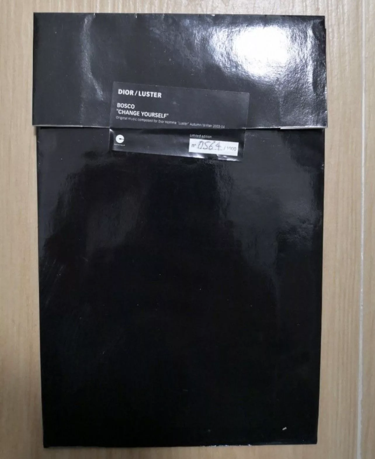 Dior Miscellaneous Dior × Hedi Slimane Dior Homme 2003FW Luster original music Black