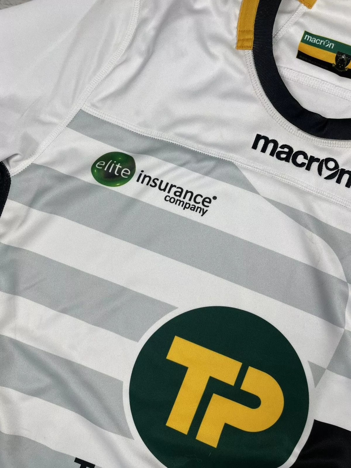 Macron Jerseys Macron × Vintage Vintage Northampton Saints Macron Rugby Team jersey blokcore White