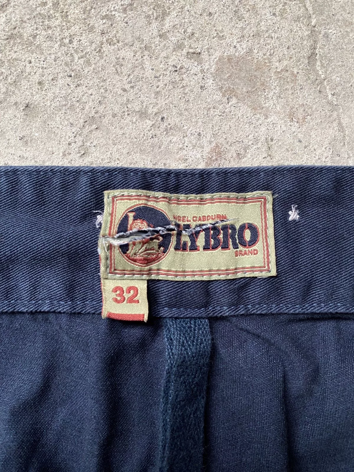 Nigel Cabourn Casual Pants Nigel Cabourn Lybro P-65 Drawstring Work Pants Blue