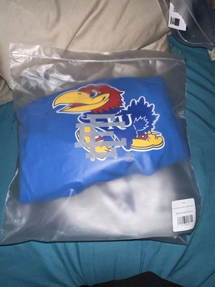 Eric Emanuel Shorts Eric Emanuel × NCAA Eric Emanuel EE Double Layer Kansas Jayhawks Shorts SZ XL Blue
