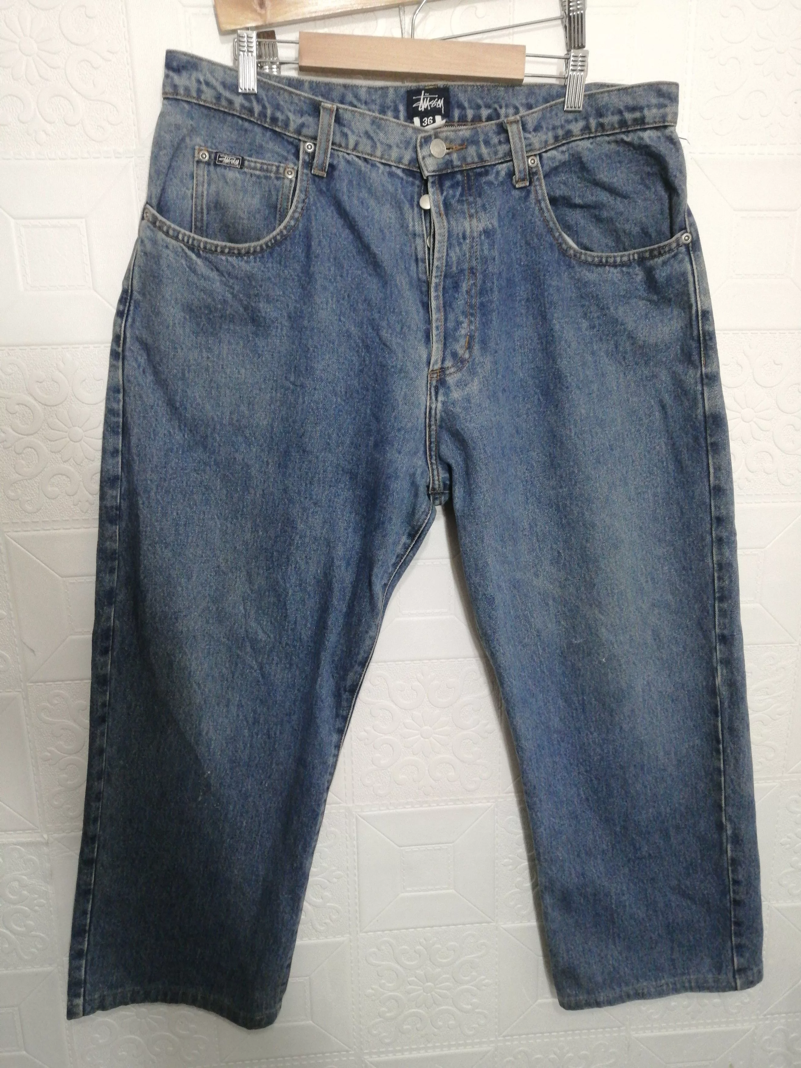 Stussy Denim Stussy streetwear jeans Multi Vintage