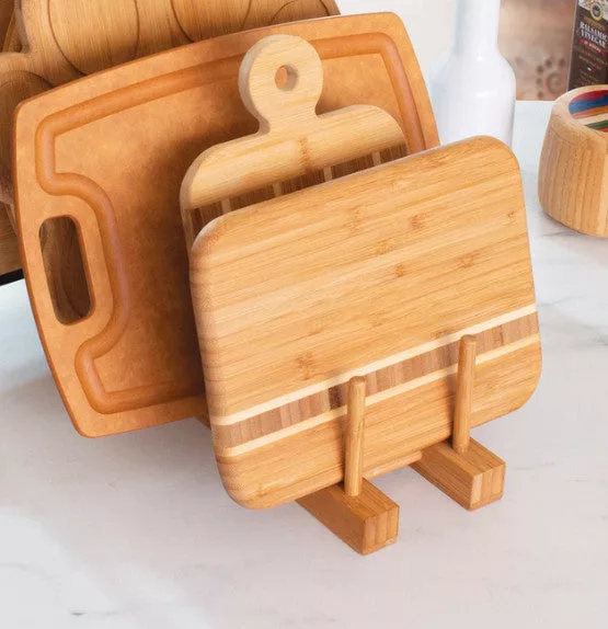 7 Slot Bamboo Rack
