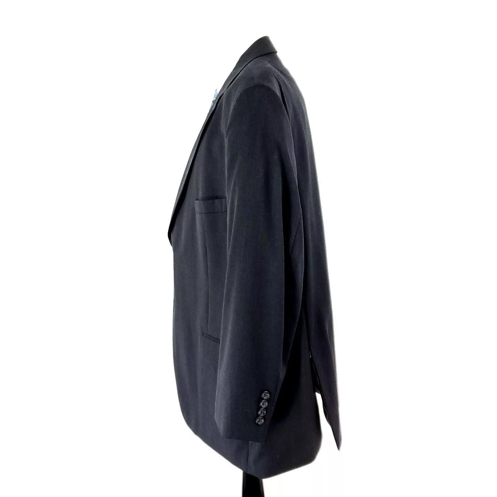 Pronto Uomo Blazers Pronto Uomo Wool 2 Button Blazer 48L Gray