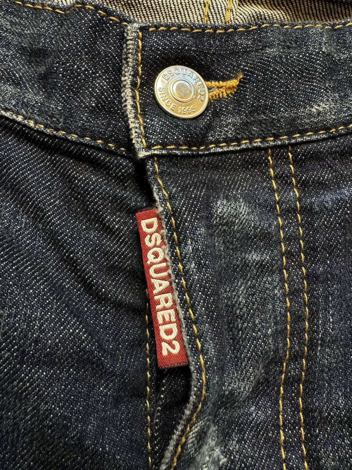 Dsquared2 Denim Dsquared2 Dsquared icon denim pants distressed Japan style Blue