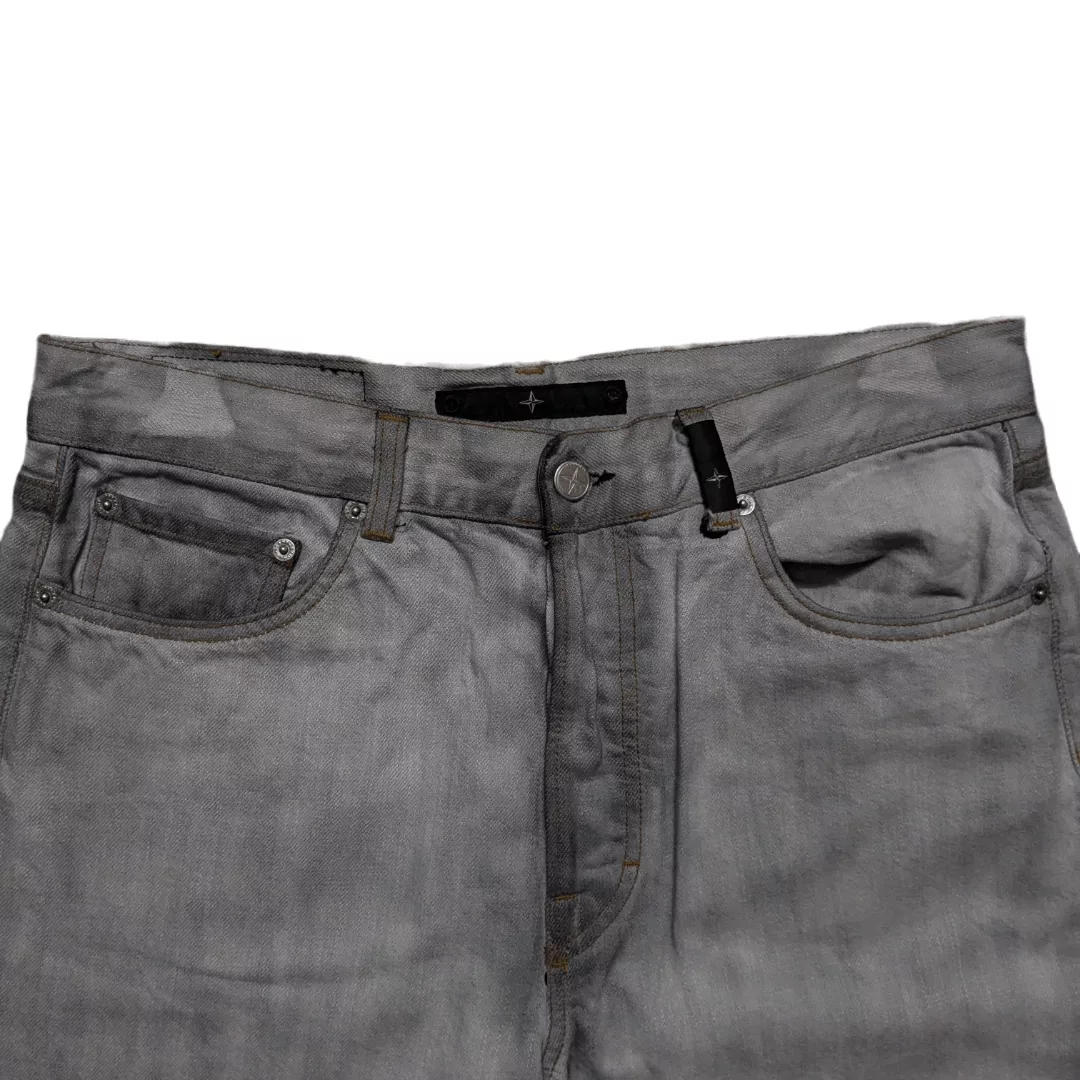 GREY STONE ISLAND DENIM Gray