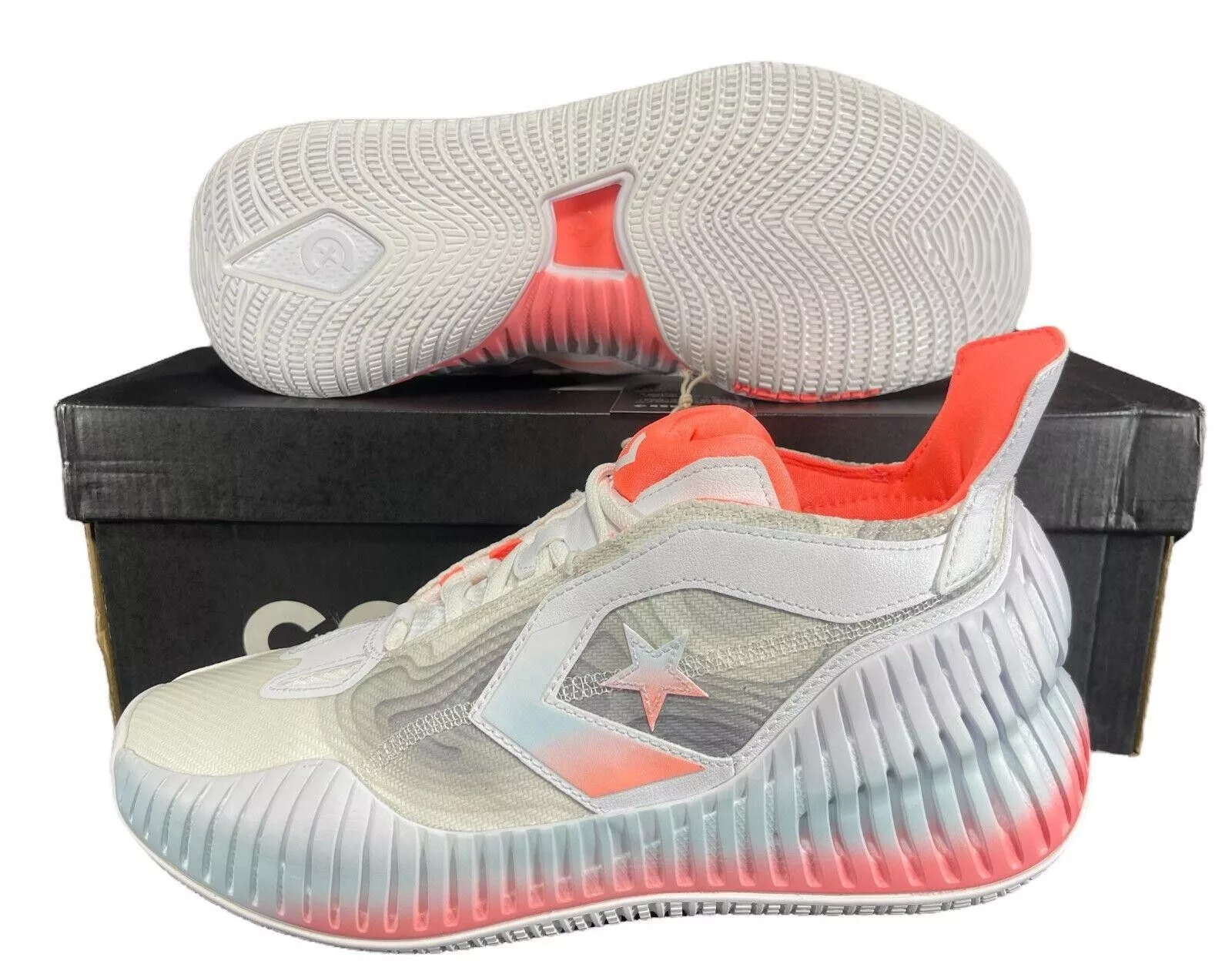 Converse Low Top Sneakers Converse All Star BB Prototype CX Mid A03901 LAVA GLOW 10 White