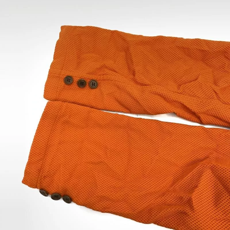 Comme des Garcons Light Jackets Comme des Garcons Jacket Docking Tailored Long Sleeve Orange