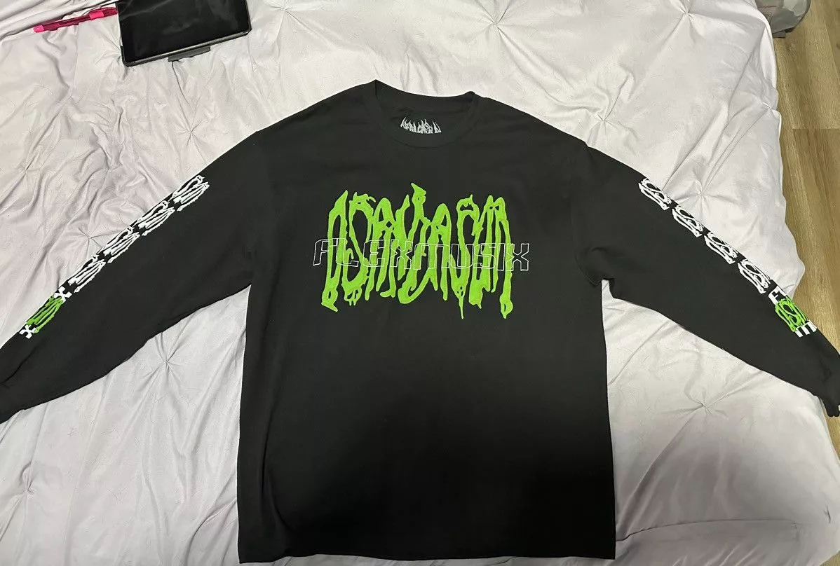 Other Long Sleeve T Shirts Other Osamason “FlexMusix” Long-sleeve shirt Black Vintage