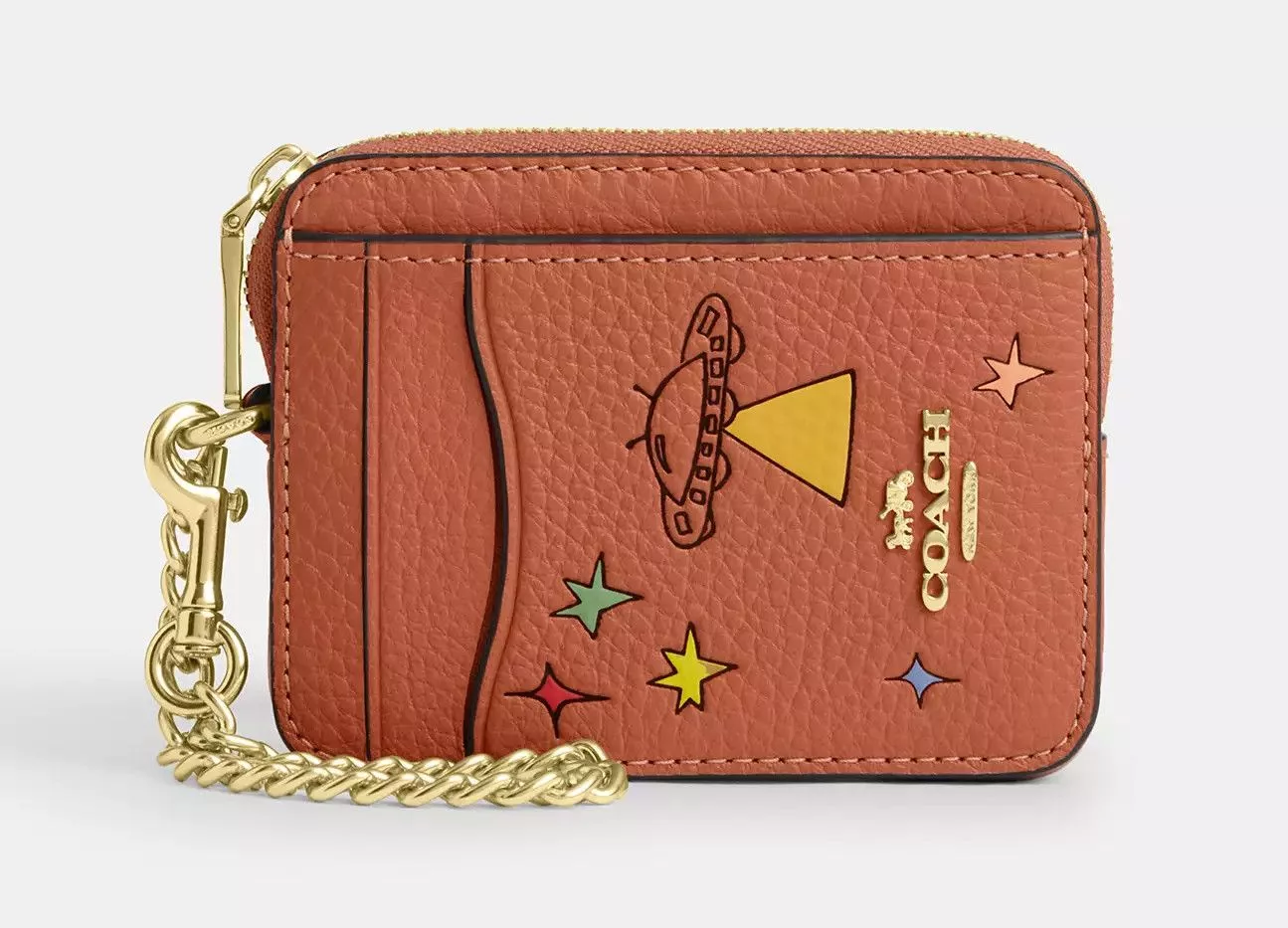Coach Wallets Coach X Observed By Us Zip Card Case CU404 Multi