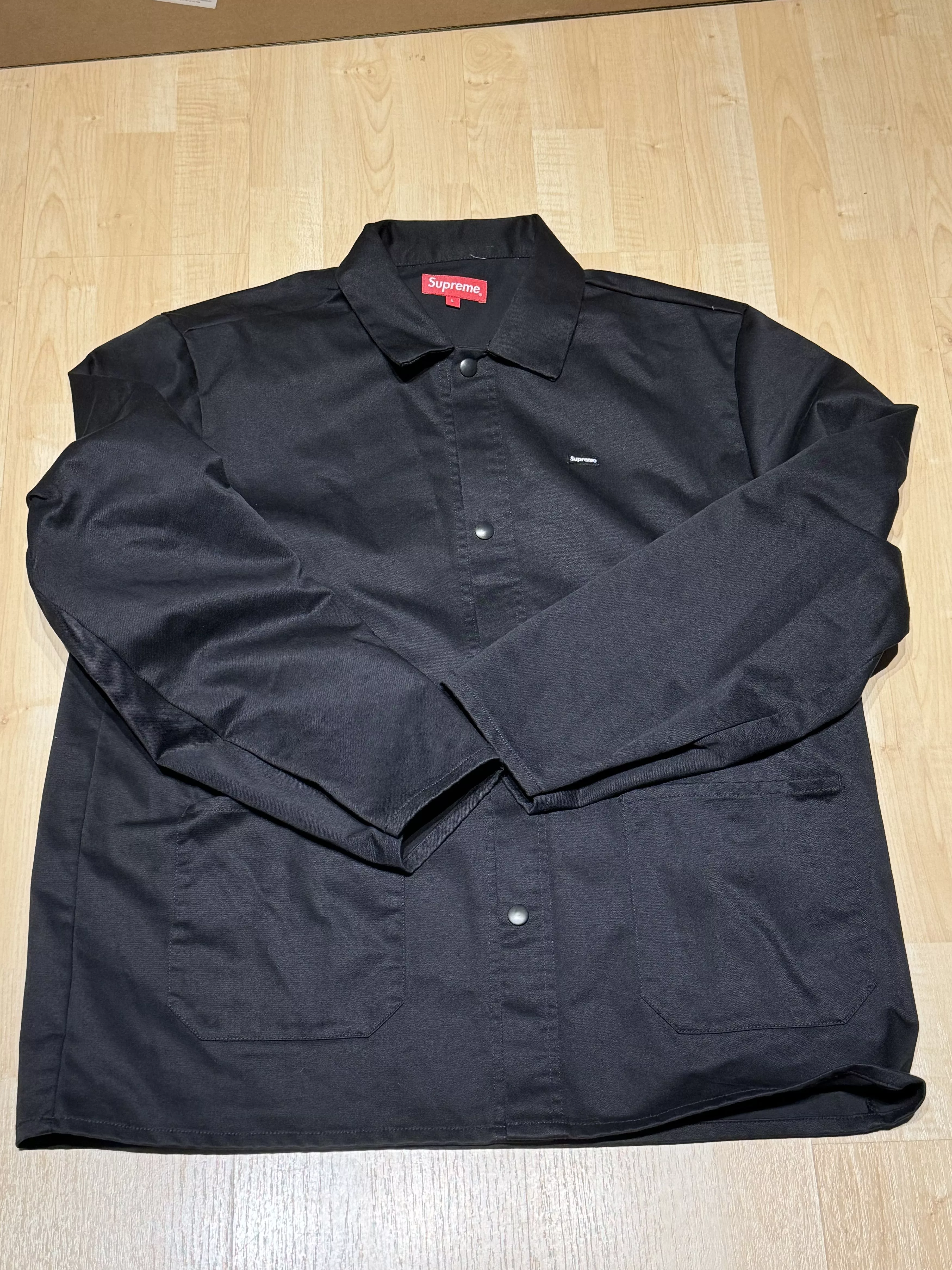 Supreme Light Jackets Supreme cotton coach jacket Black