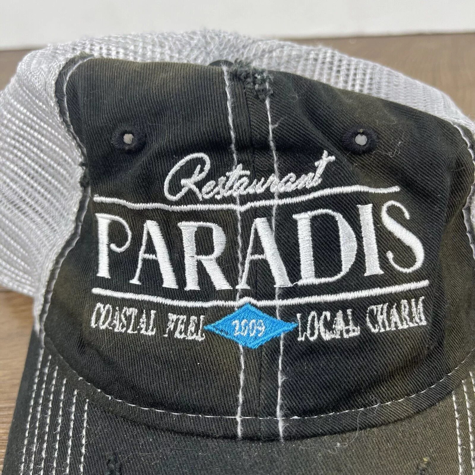 Other Hats Other Paradis Hat Restaurant Costal Hat Adjustable Hat Black Hat A