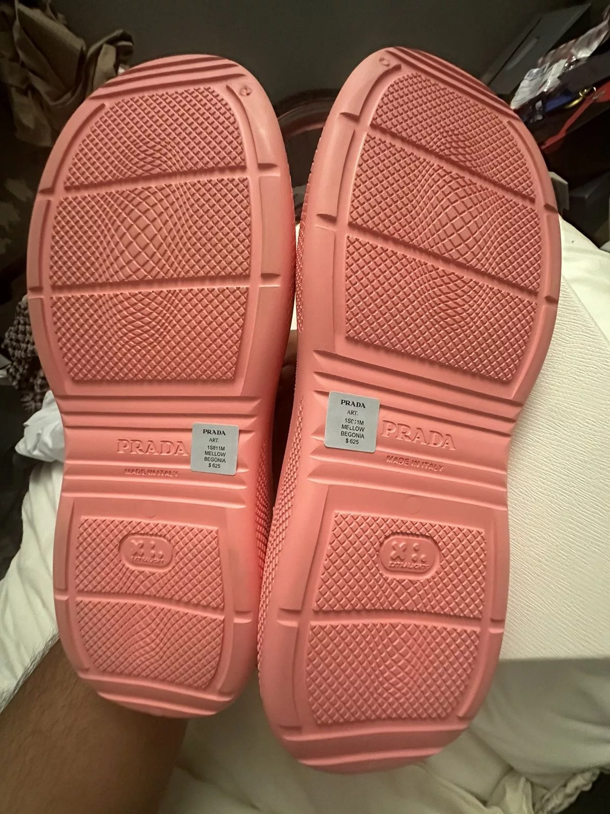 Prada Slip Ons prada Pink