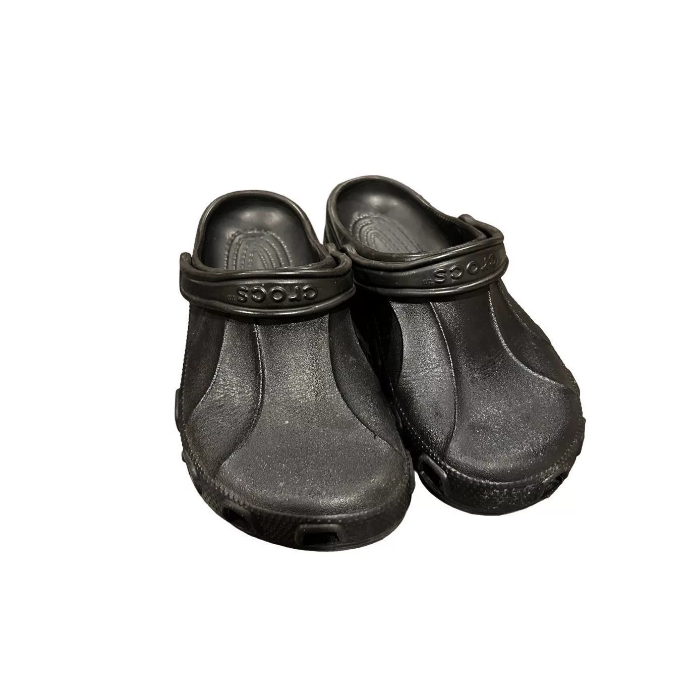 Crocs Sandals Crocs clogs shoes size 9-11 Black