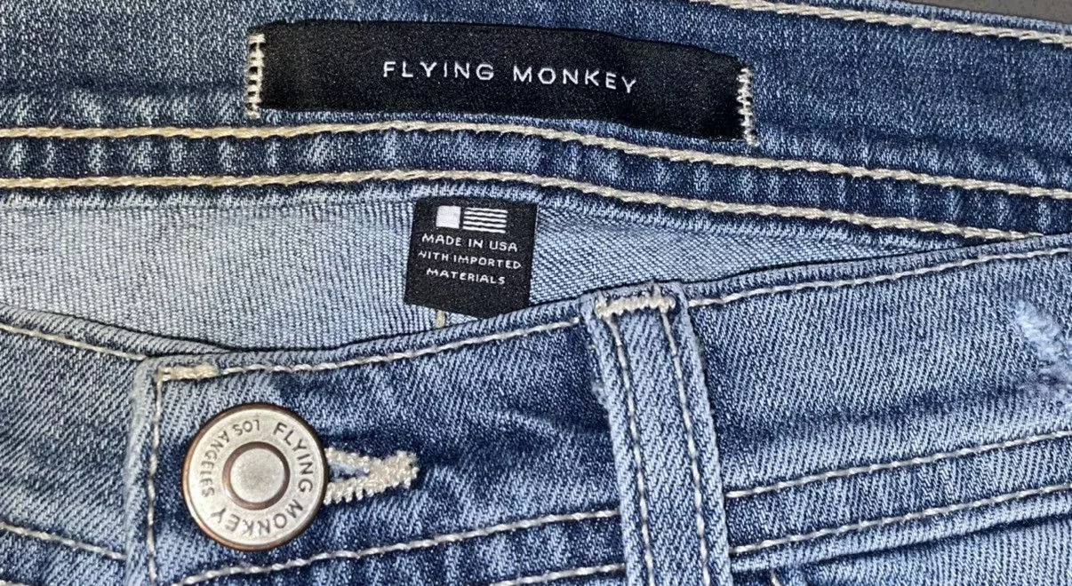 Other Shorts Other Flying Monkey Denim Cutoff Shorts Blue