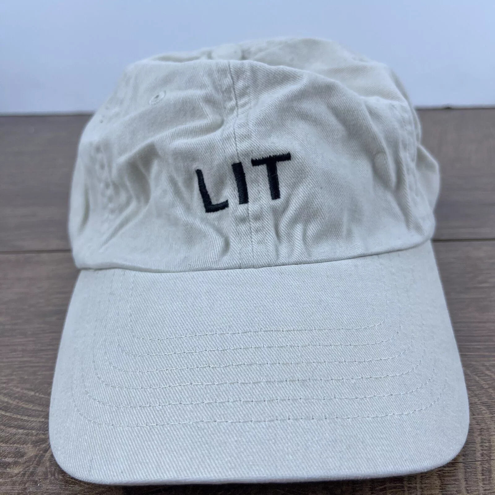 Other Hats Other LIT Hat Lit Hat Tan Brown Hat Adjustable Tan Adult Size Hat