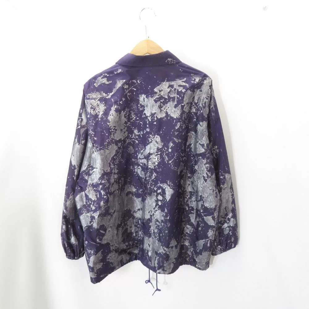 Needles Light Jackets Needles Jacket Reflective Paint Pattern Polyester Purple