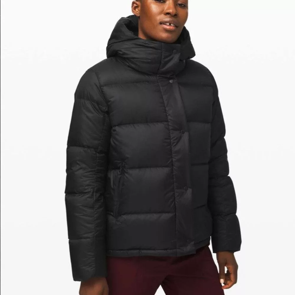 Lululemon Rain Jackets Lululemon Wunder Puff Jacket Black Down Women’s Size 4 US