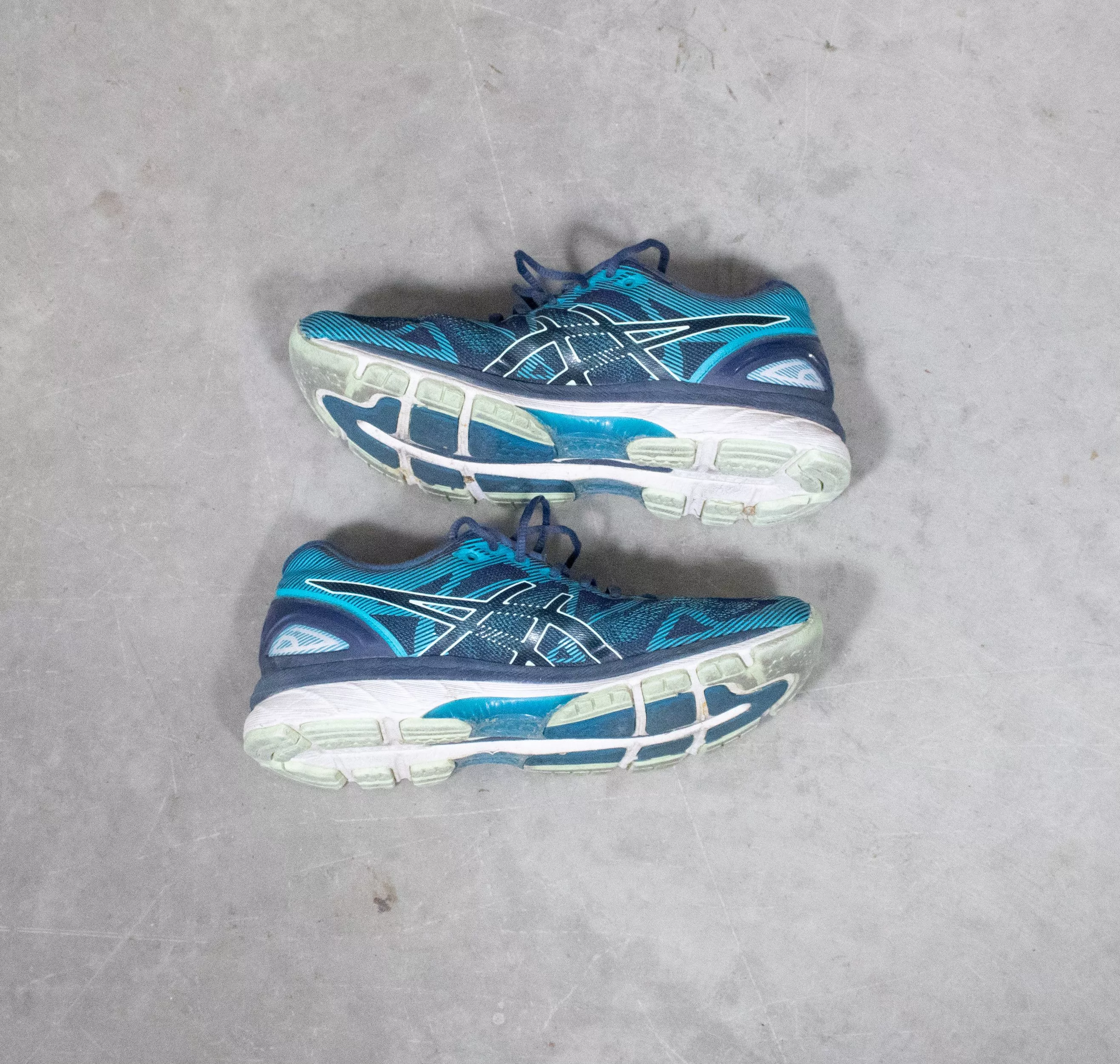Asics Low Top Sneakers Asics Gel Kimbo Blue Sneakers Multi