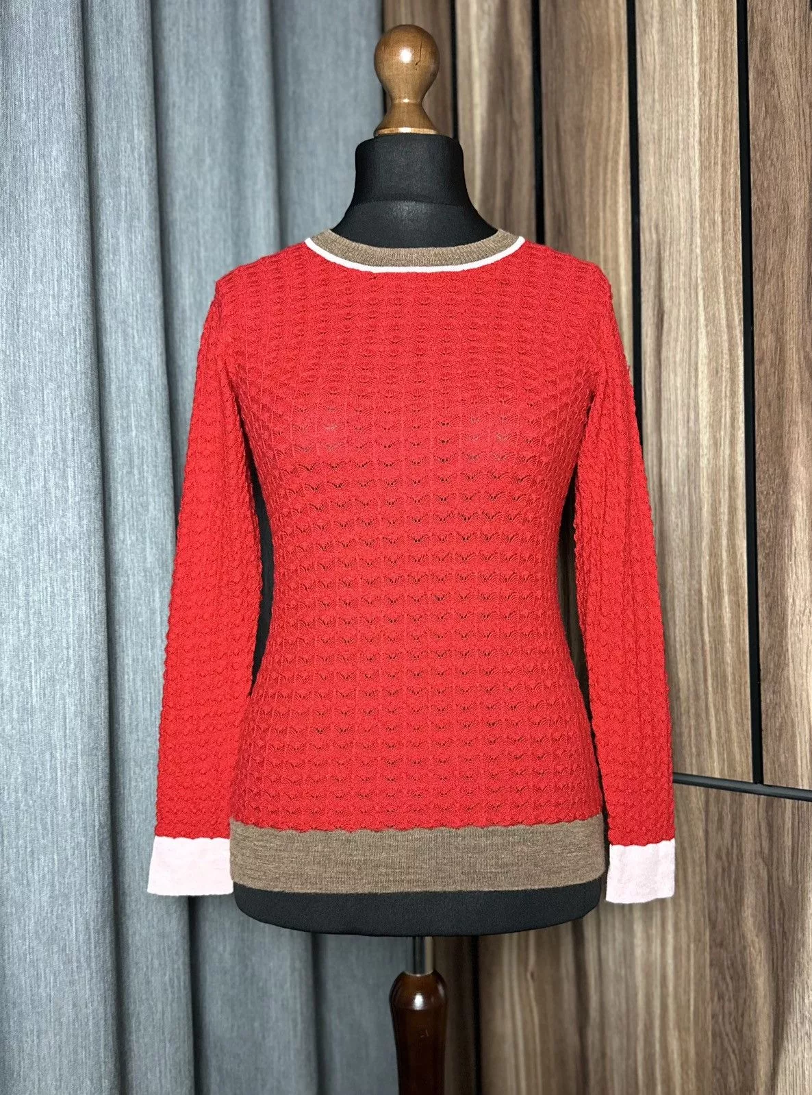 Other Sweaters Other Eva & Claudi Sweater Jumper Women's Size M Multi Luxury