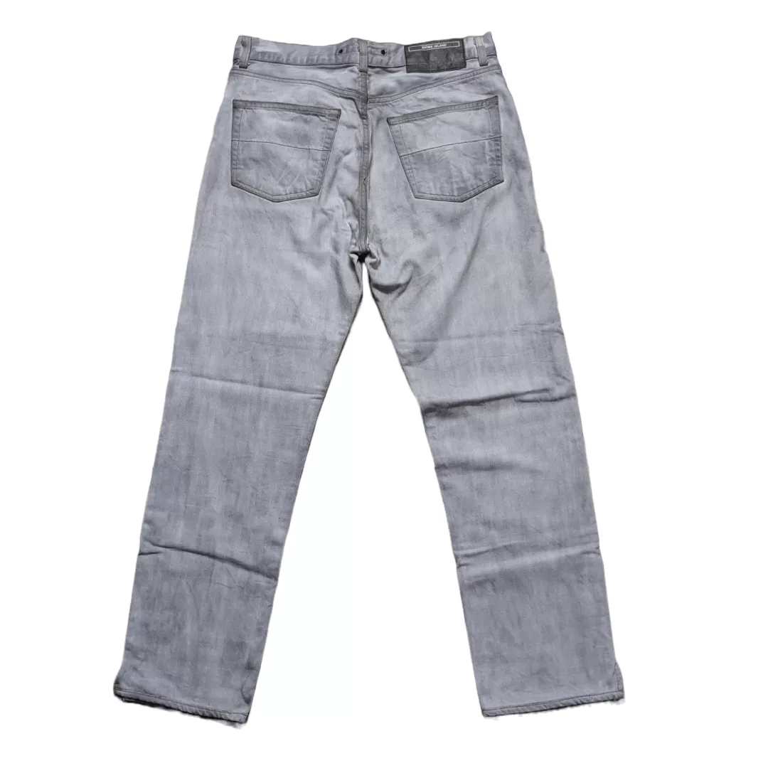 GREY STONE ISLAND DENIM Gray