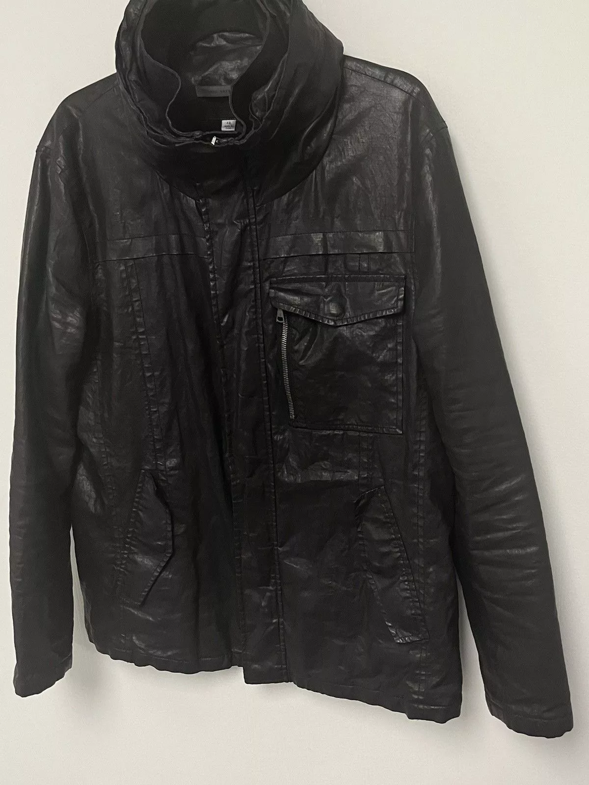 John Varvatos Light Jackets John Varvatos Coated linen jacket. 48 Black