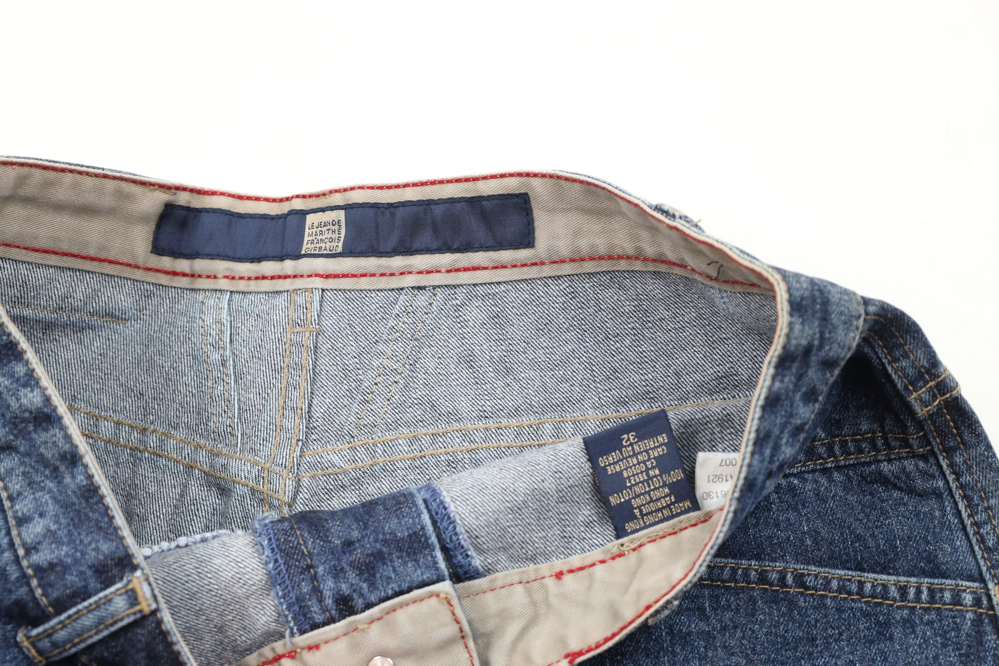 Marithe + Francois Girbaud Shorts Marithe + Francois Girbaud × Vintage Deadstock Vintage Marithe Francois Girbaud Denim Jean Shorts Blue