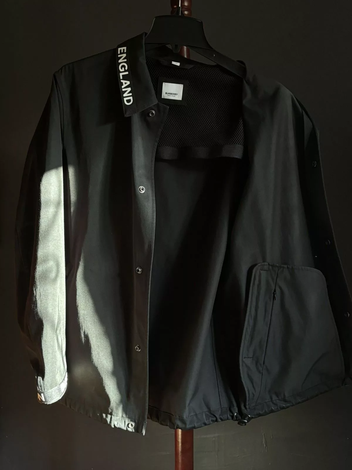 Burberry Light Jackets Burberry Jacket Black