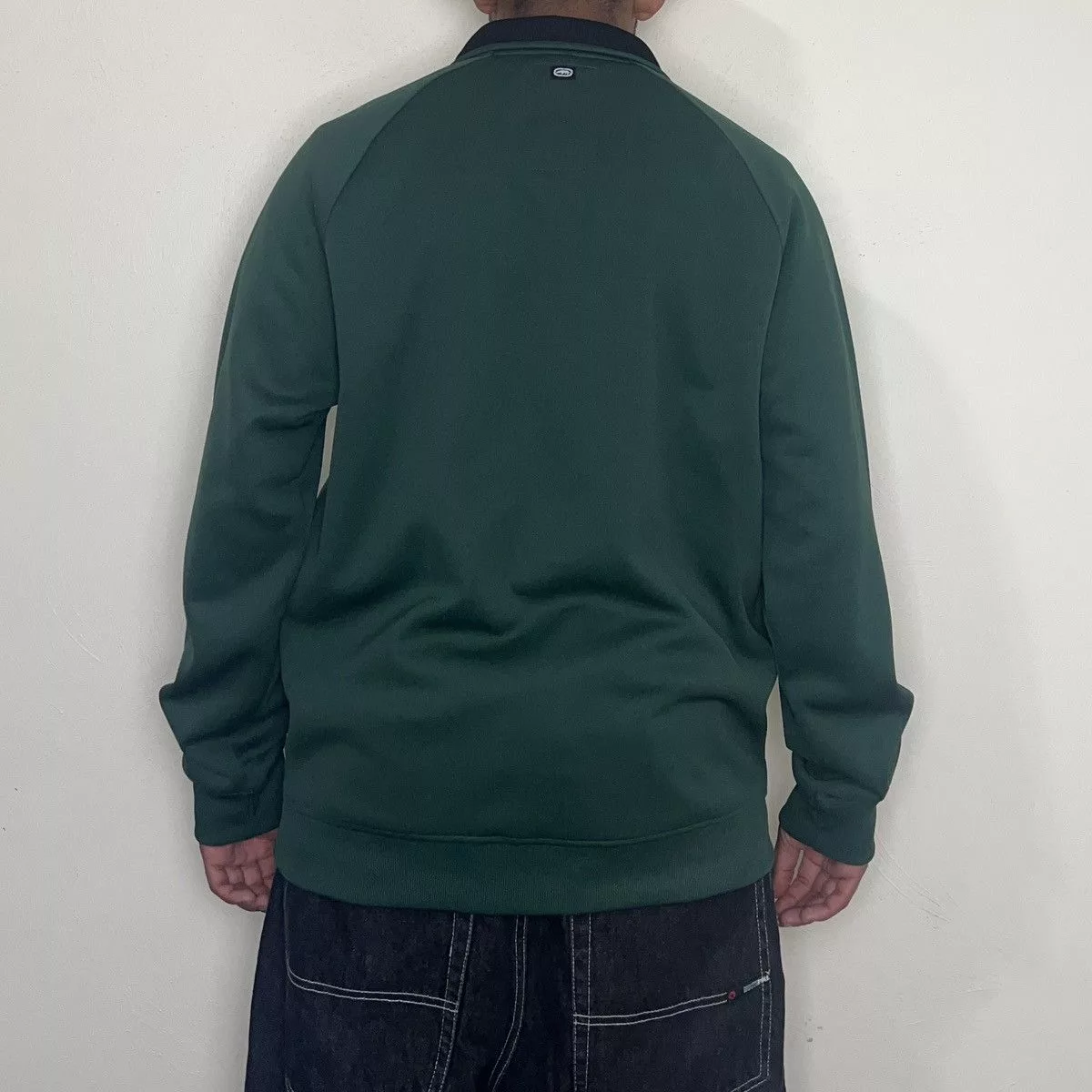 Ecko Unltd. Light Jackets Ecko Unltd. × Vintage Y2K Ecko Unltd Striped Zip Jacket Green Streetwear