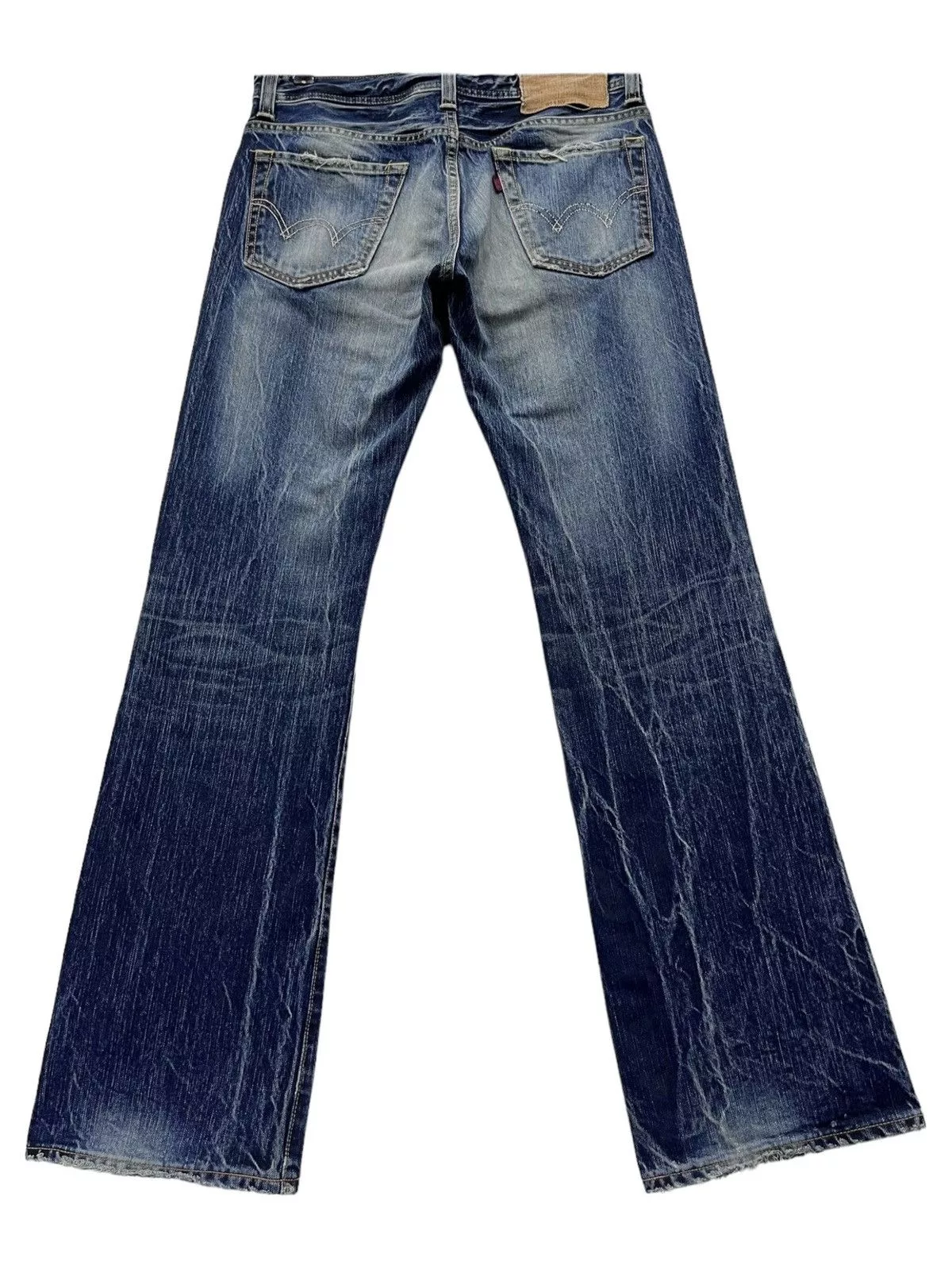Edwin Denim Edwin × Vintage EDWIN REBEL FLARE VINTAGE Mudmax Blue Punk Lightning Whisker